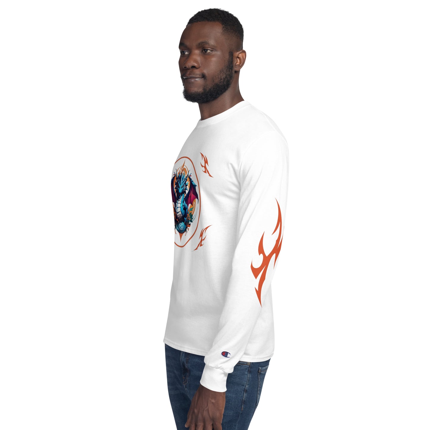 Camiseta de Manga Longa Champion Masculina