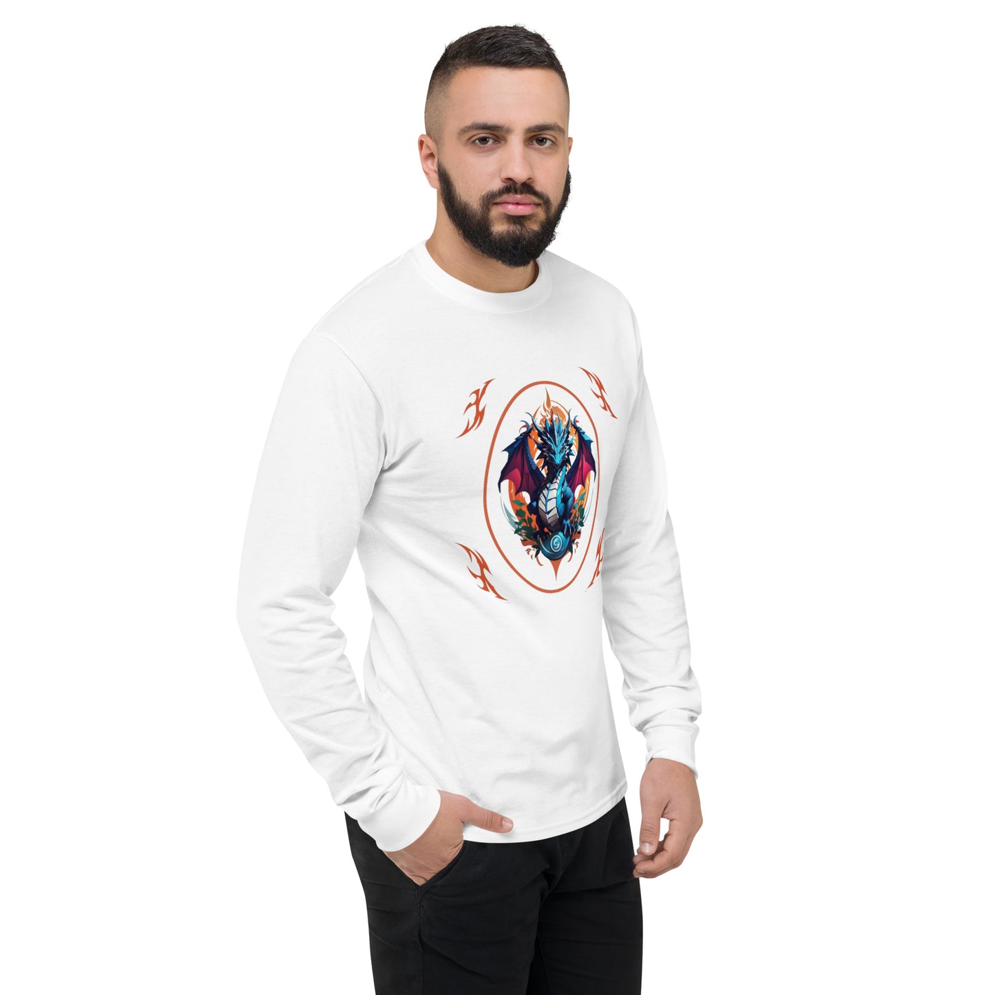 Camiseta de Manga Longa Champion Masculina