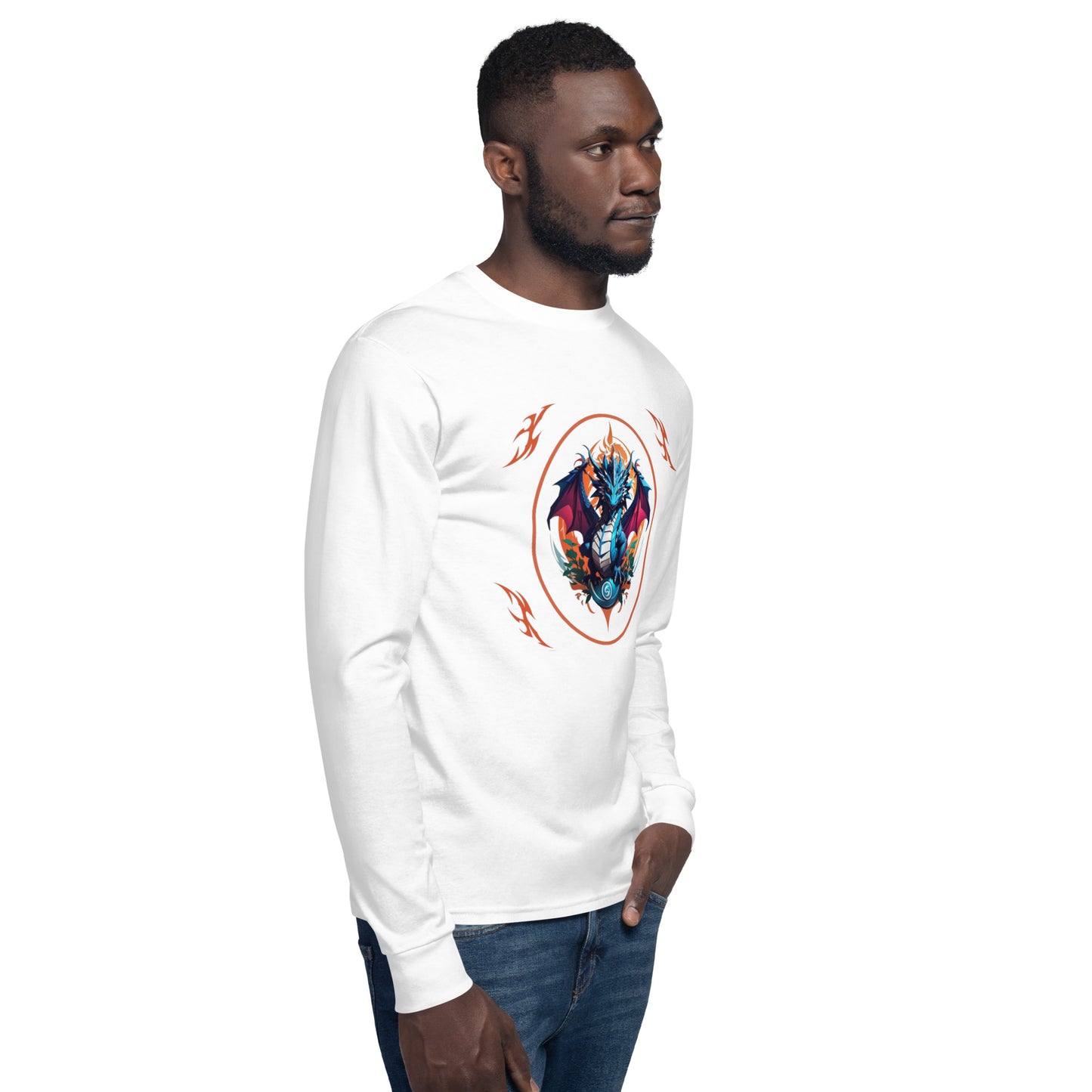 Camiseta de Manga Longa Champion Masculina