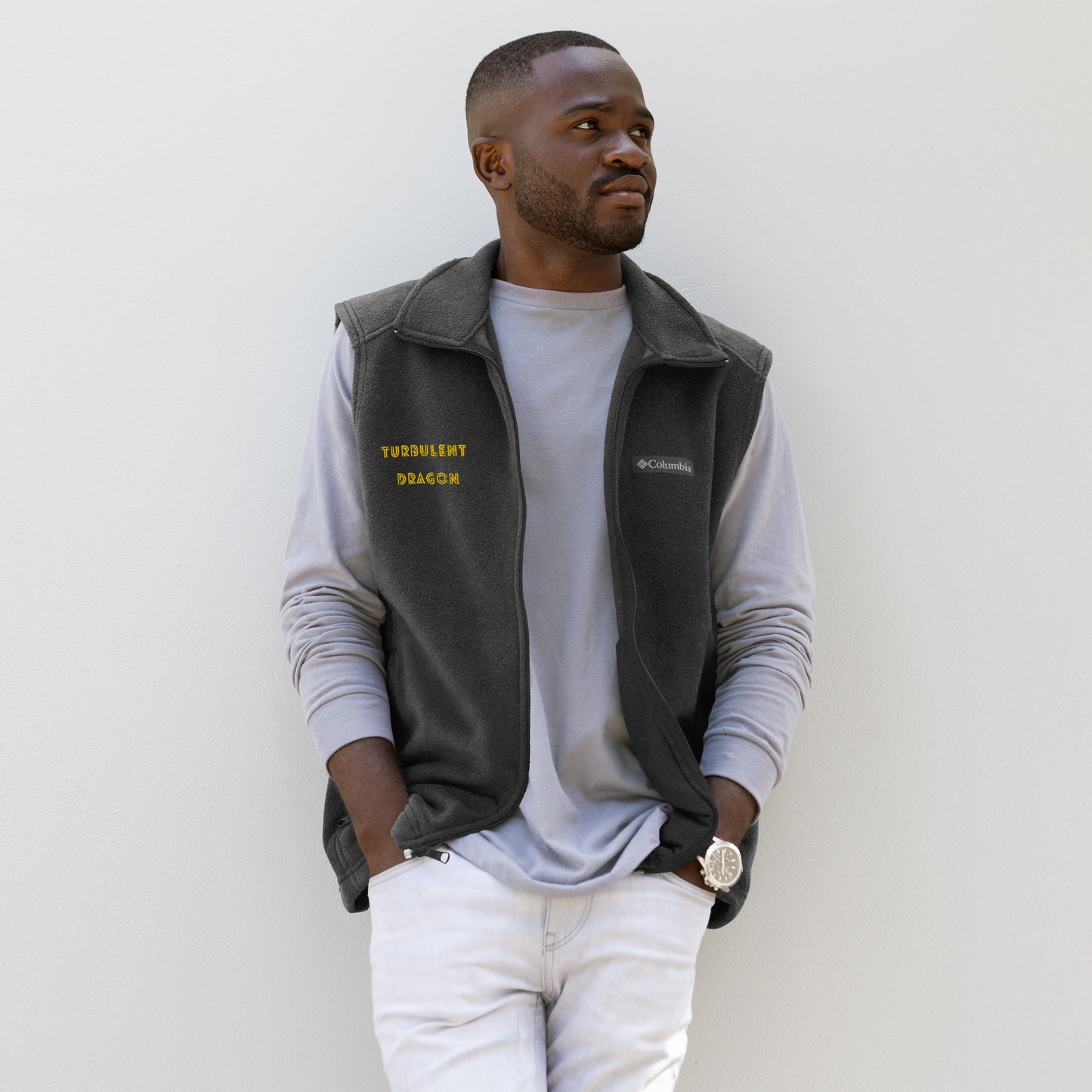 Colete fleece Columbia masculino