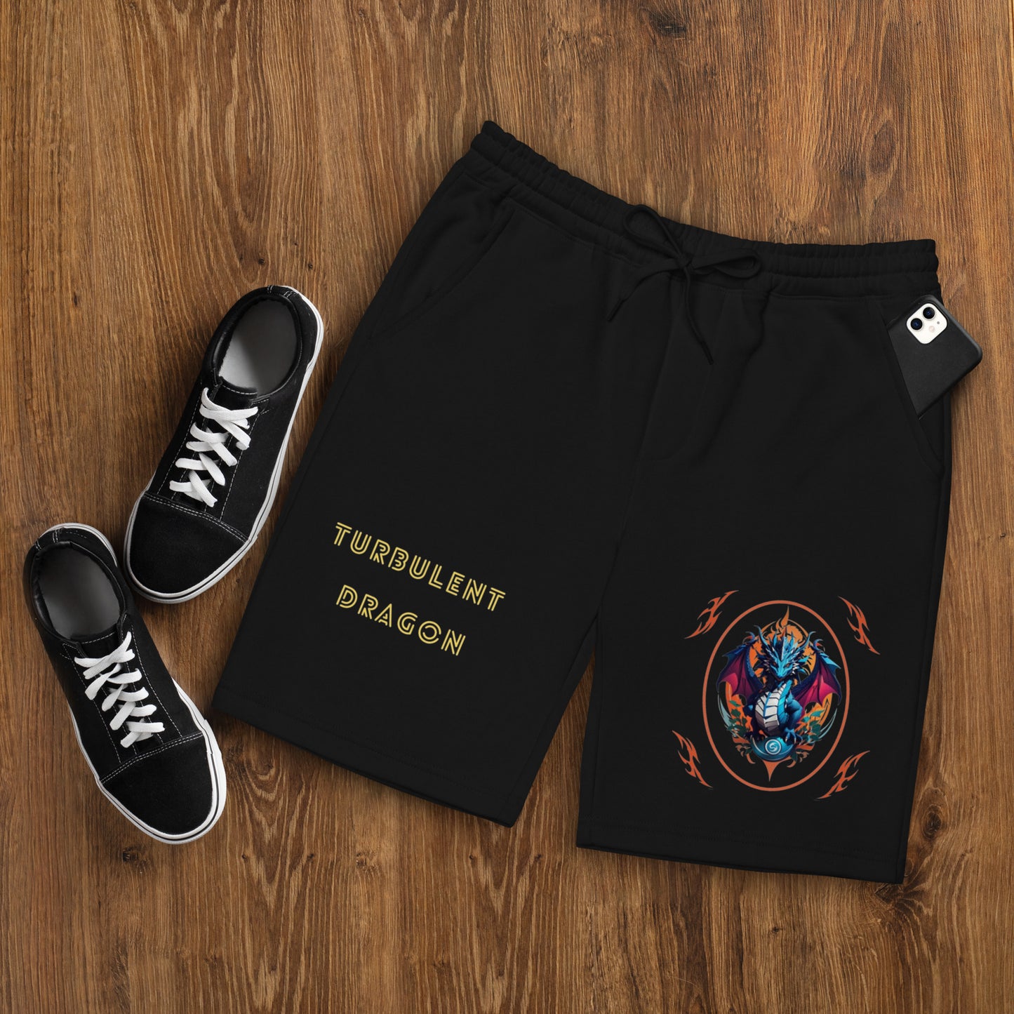 Short fleece masculino