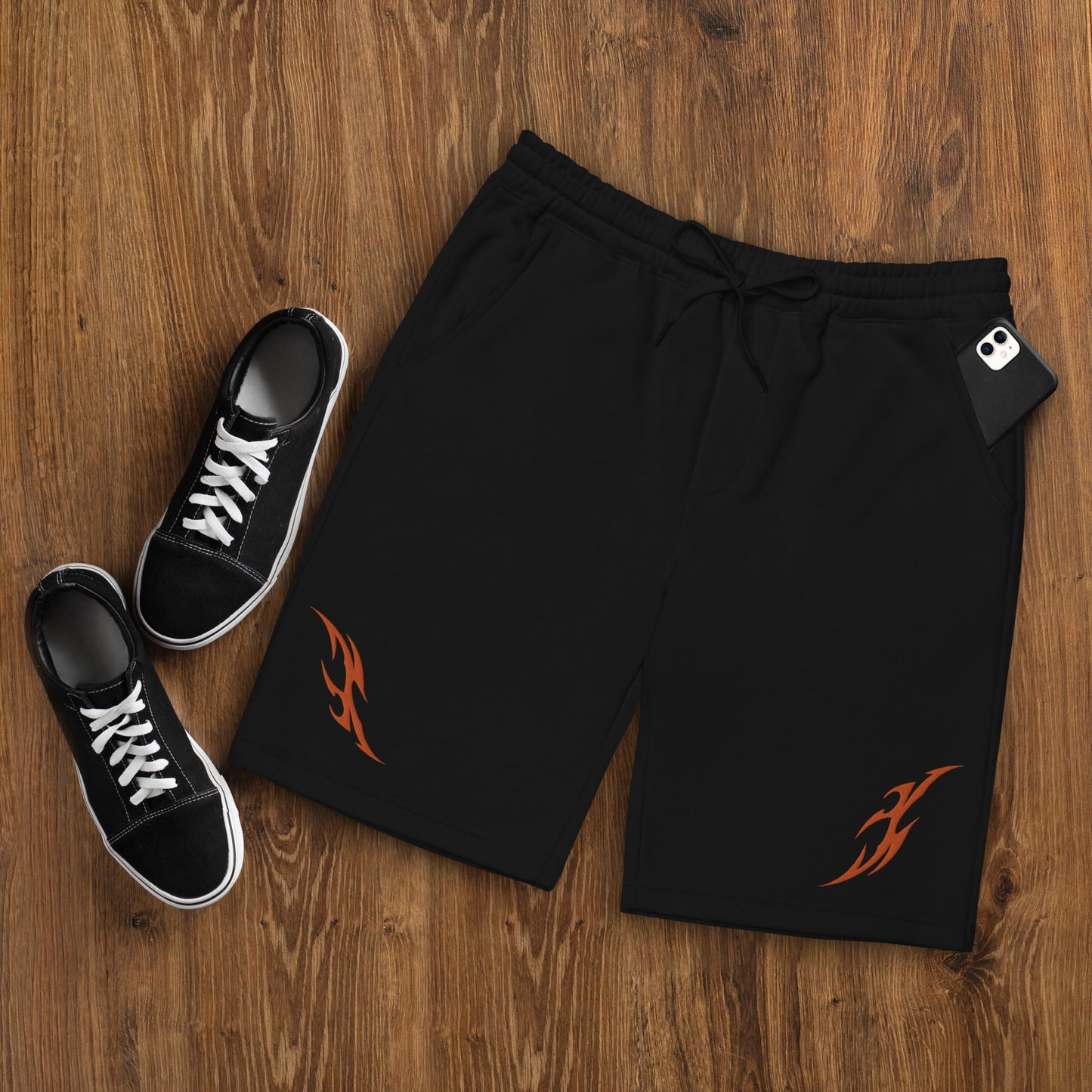 Short fleece masculino