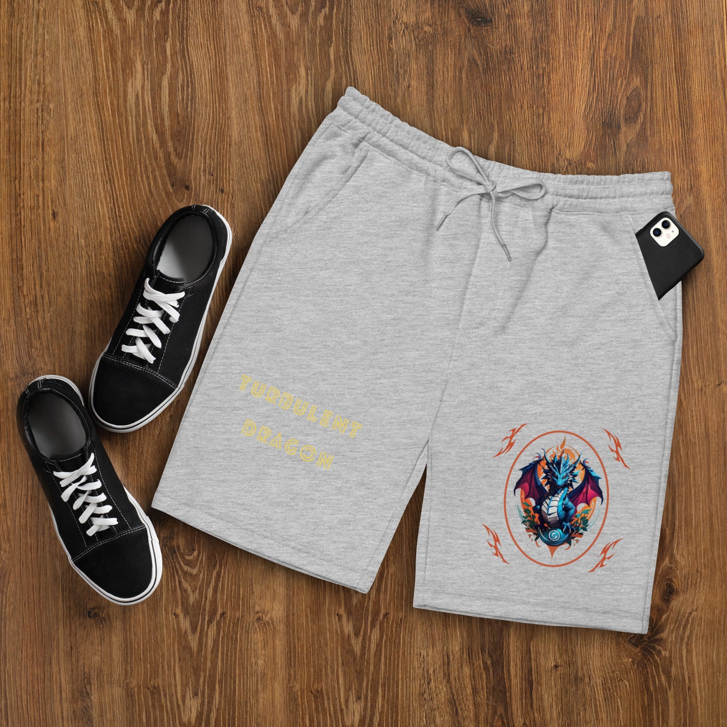 Short fleece masculino