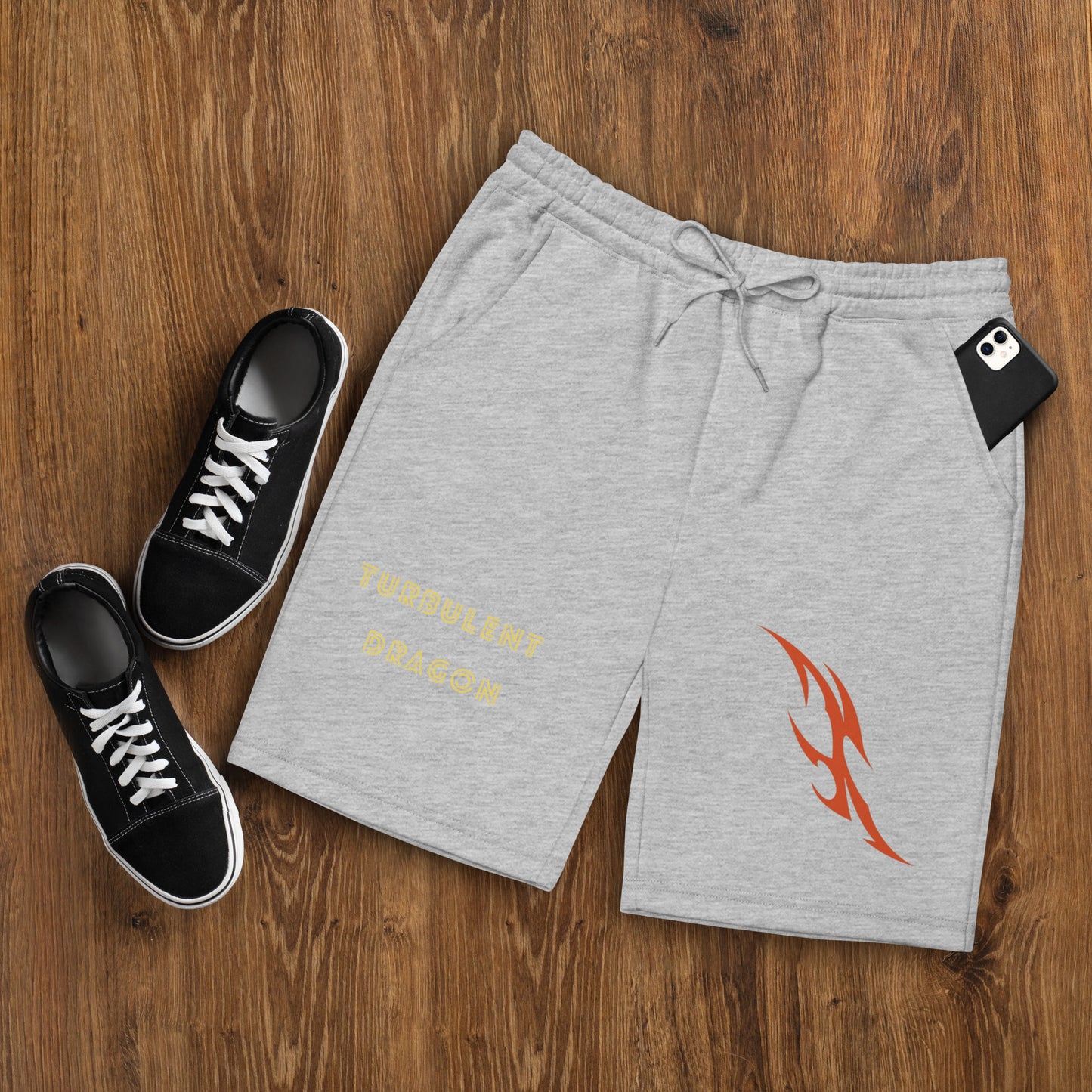 Short fleece masculino