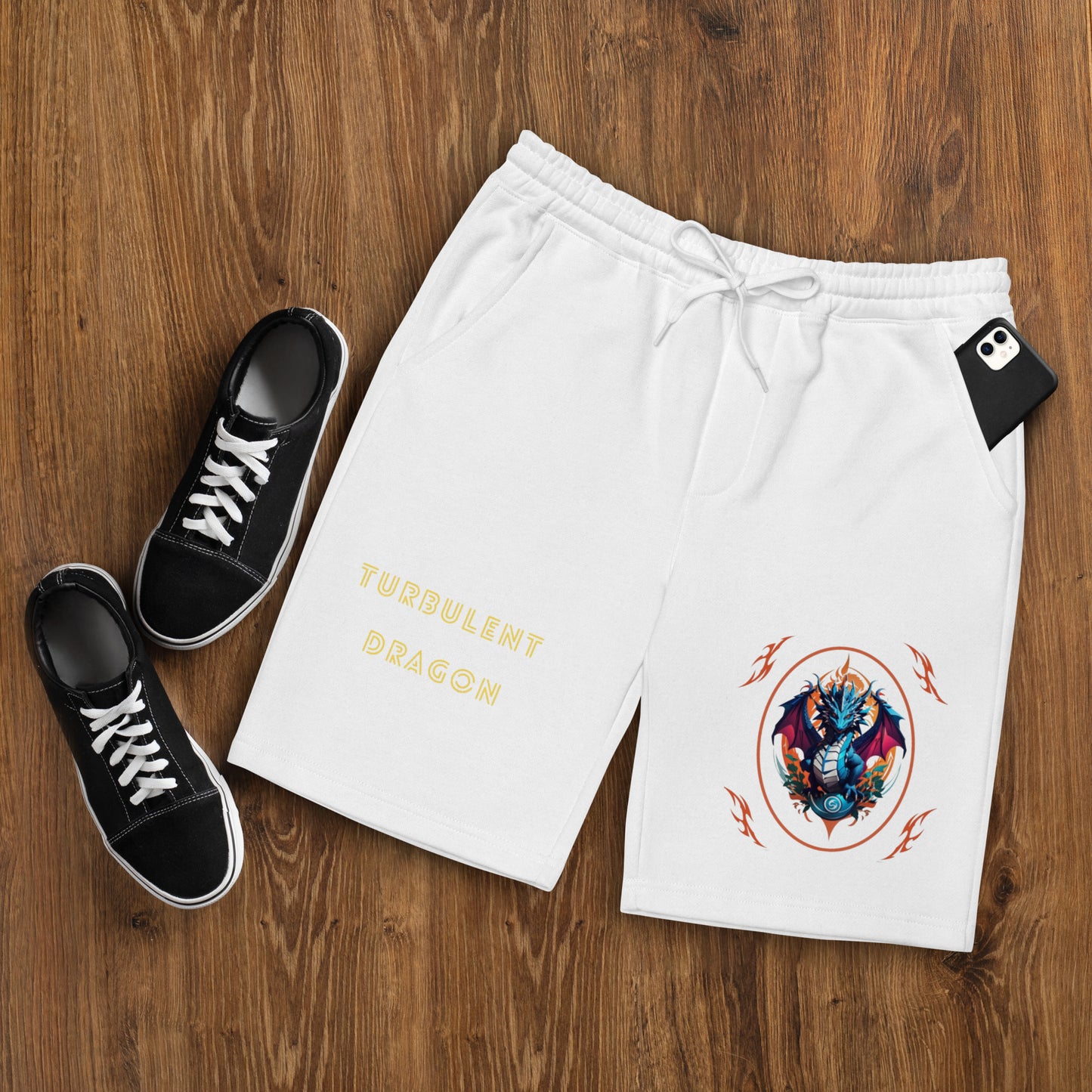 Short fleece masculino