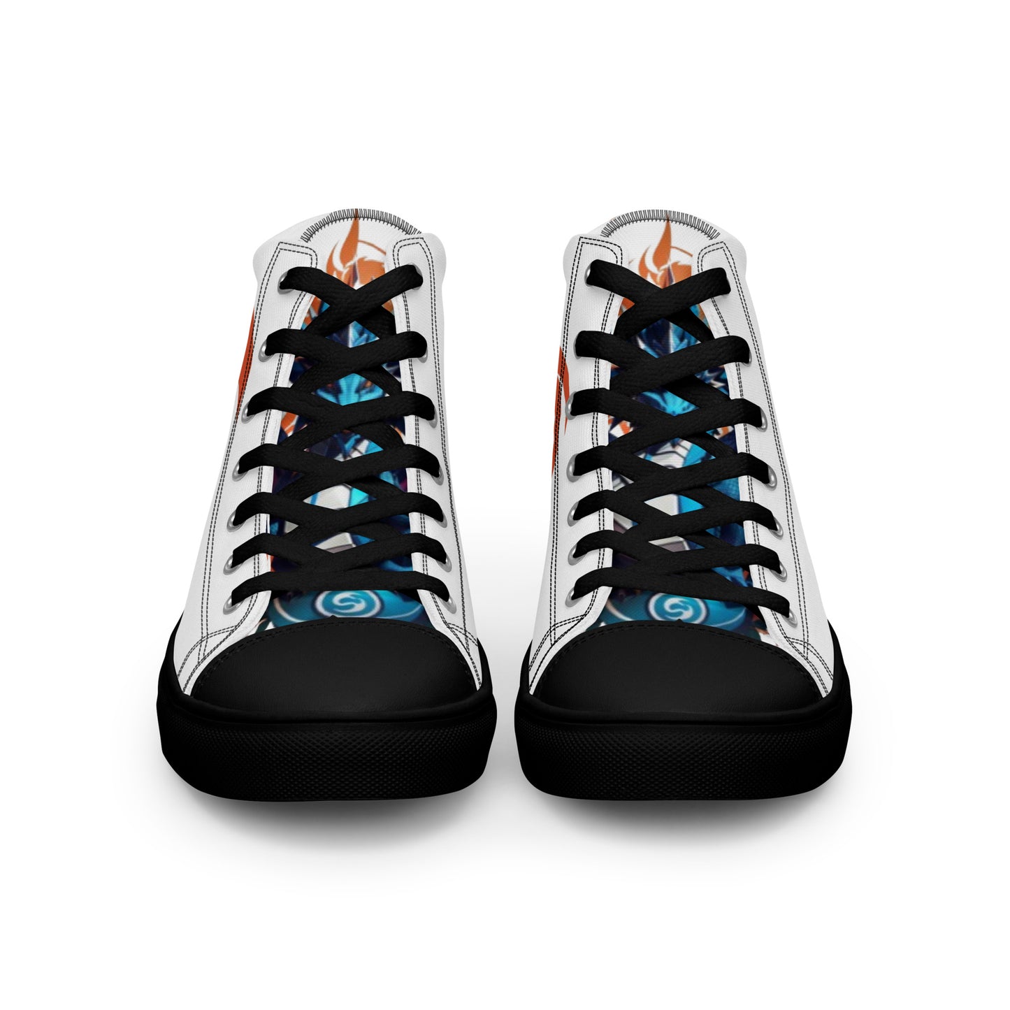 Tênis de lona de cano alto masculino