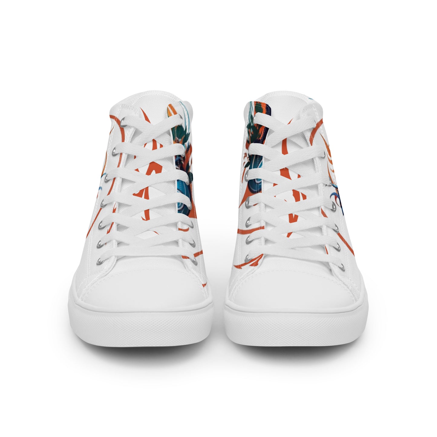 Tênis de lona de cano alto masculino