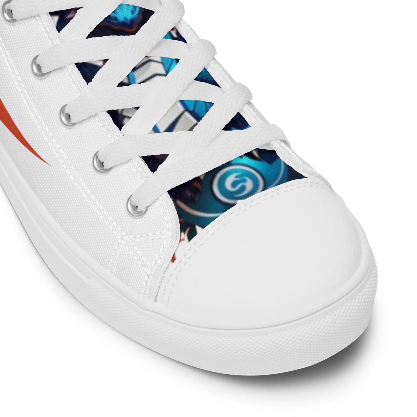 Tênis de lona de cano alto masculino
