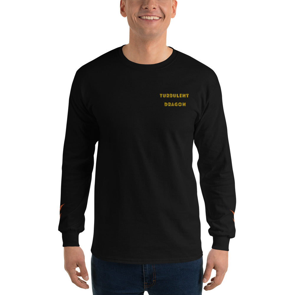 Camisa masculina de mangas longas