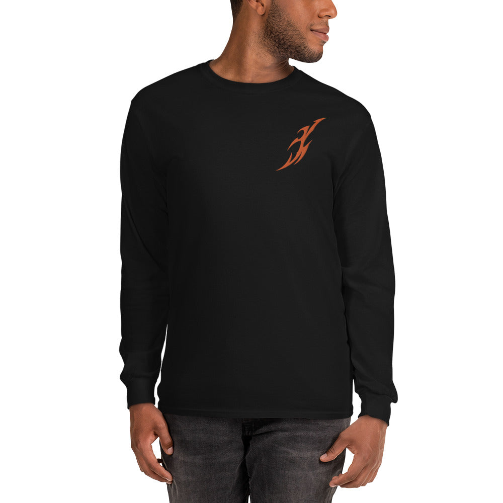 Camisa masculina de mangas longas