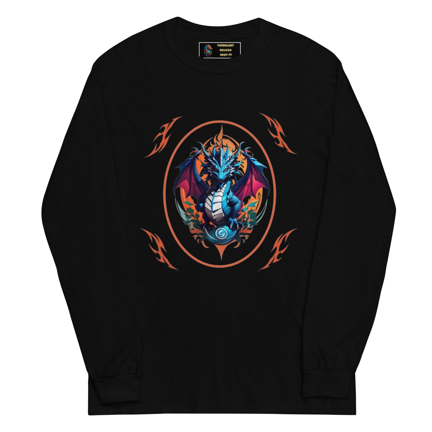 Camisa masculina de mangas longas