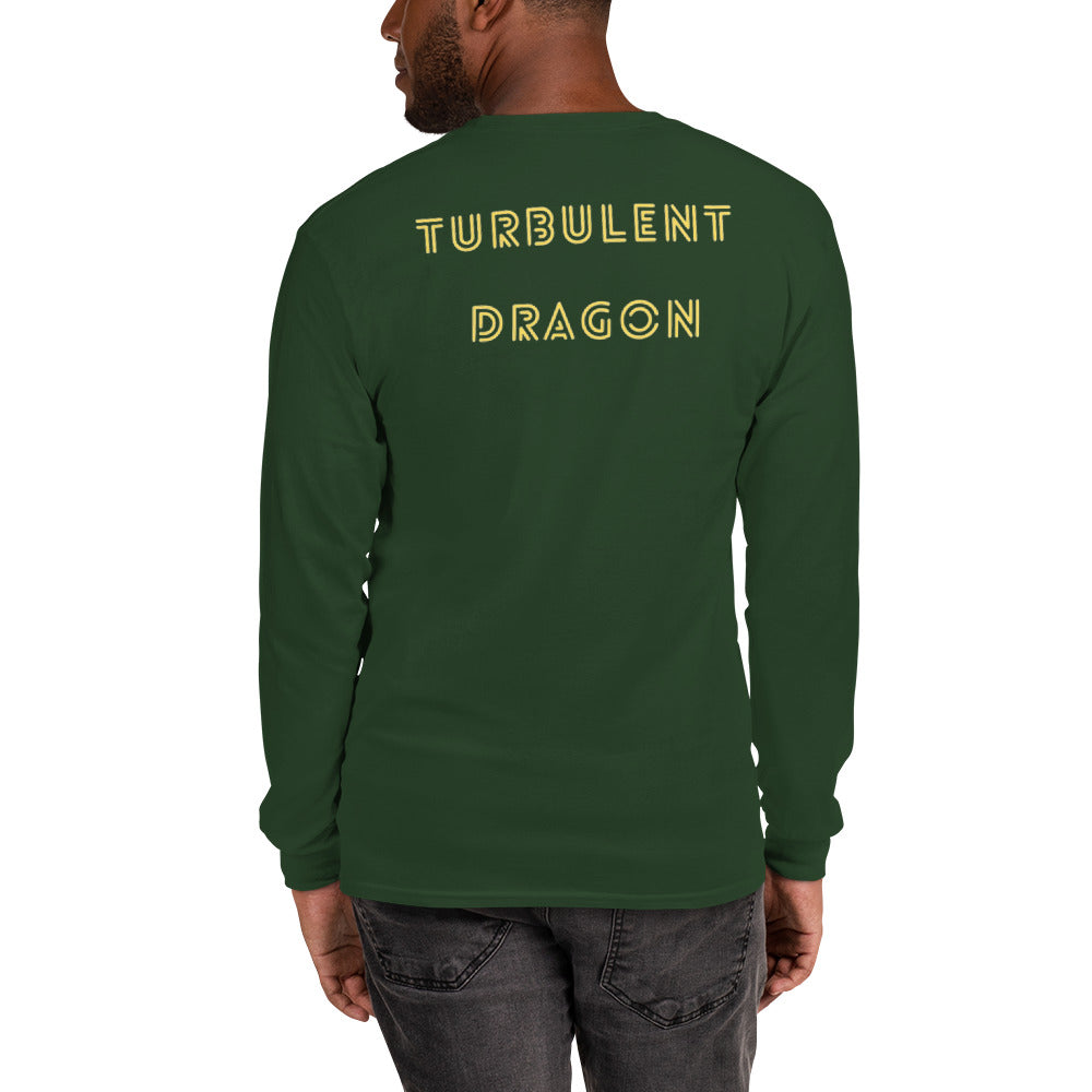 Camisa masculina de mangas longas