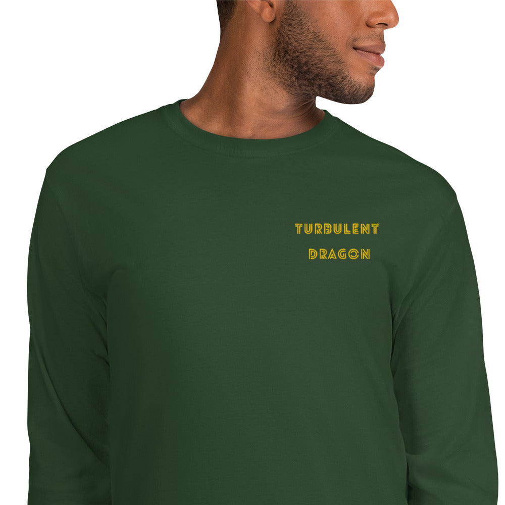 Camisa masculina de mangas longas