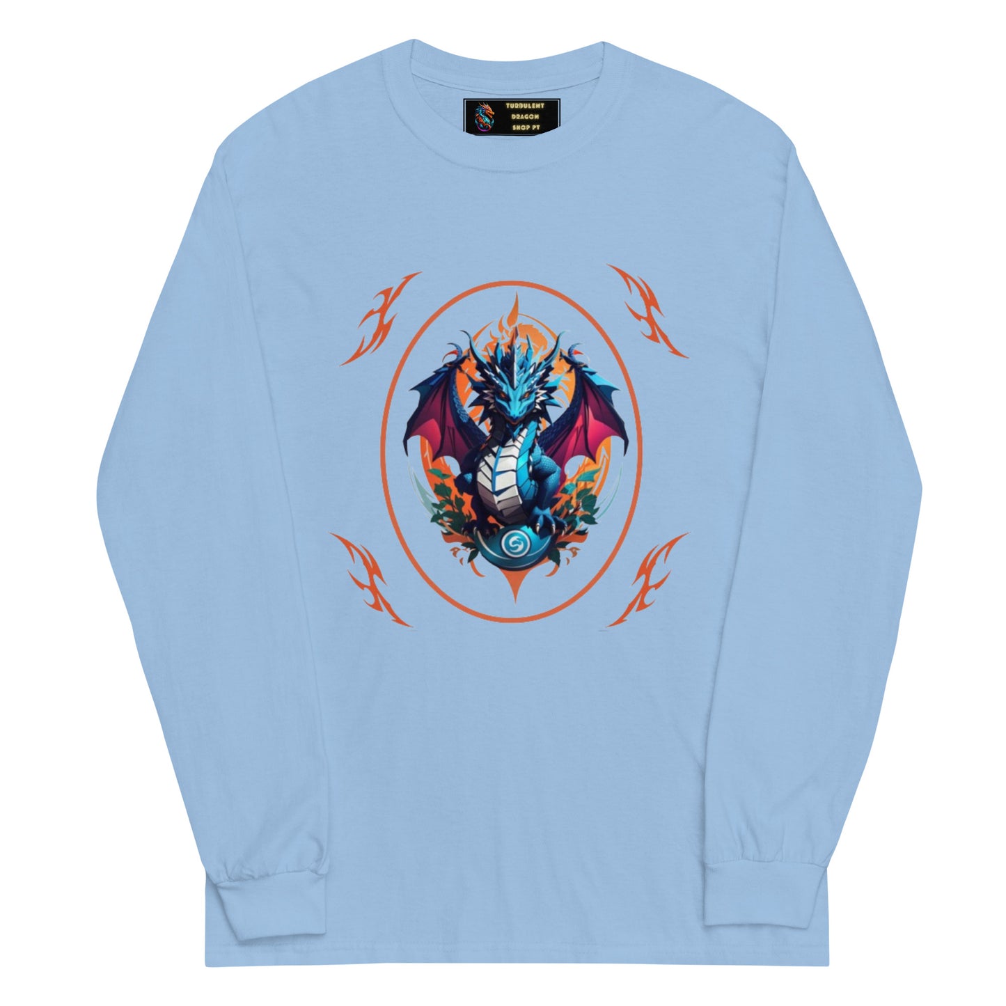 Camisa masculina de mangas longas