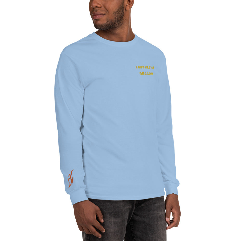 Camisa masculina de mangas longas