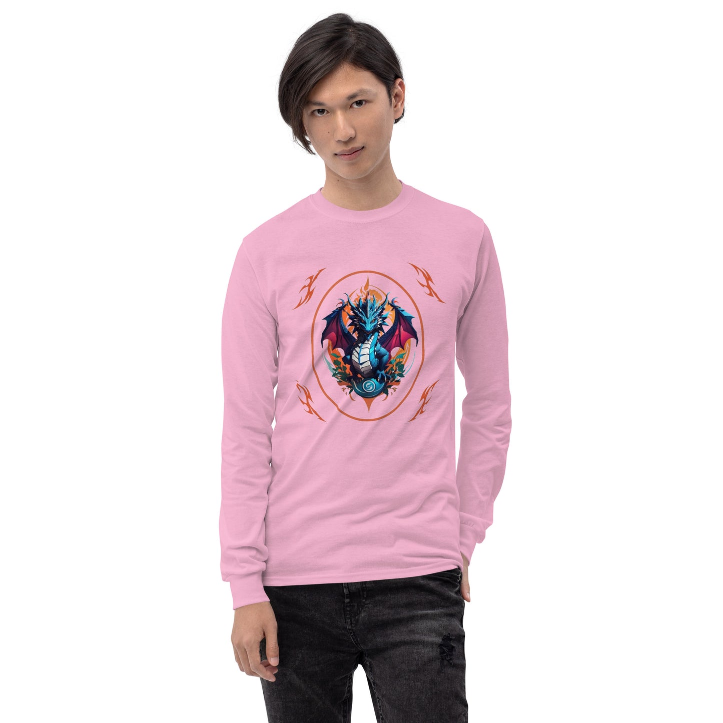 Camisa masculina de mangas longas