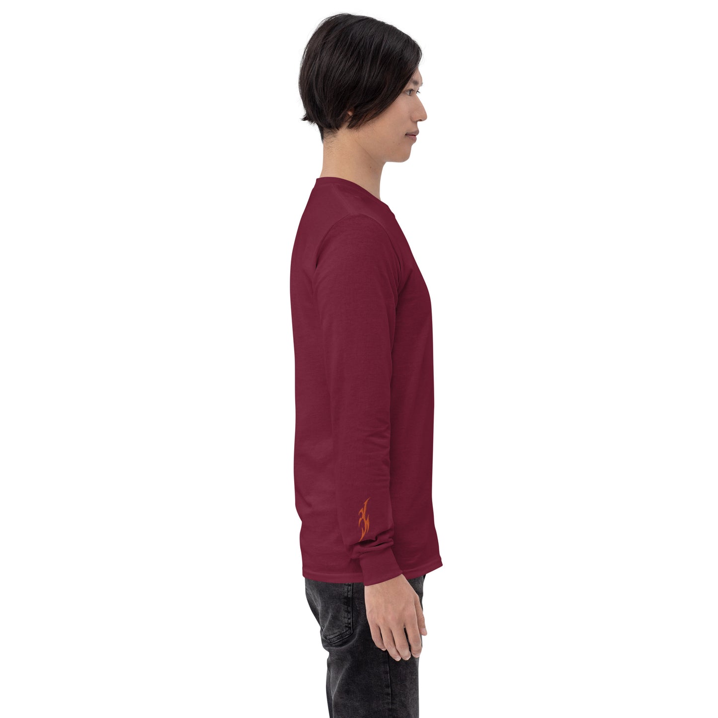 Camisa masculina de mangas longas
