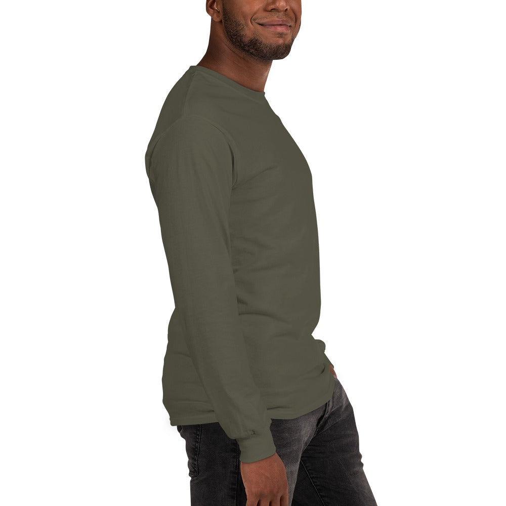 Camisa masculina de mangas longas