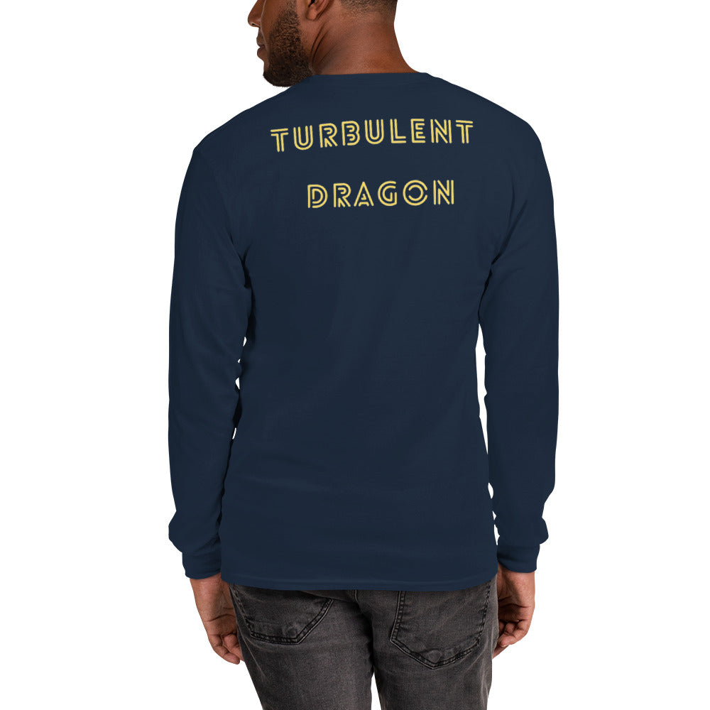 Camisa masculina de mangas longas