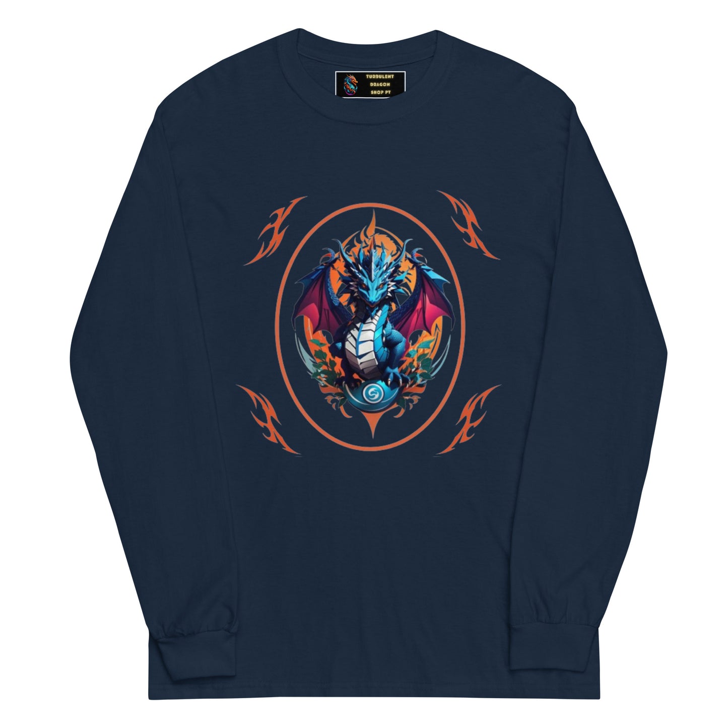 Camisa masculina de mangas longas