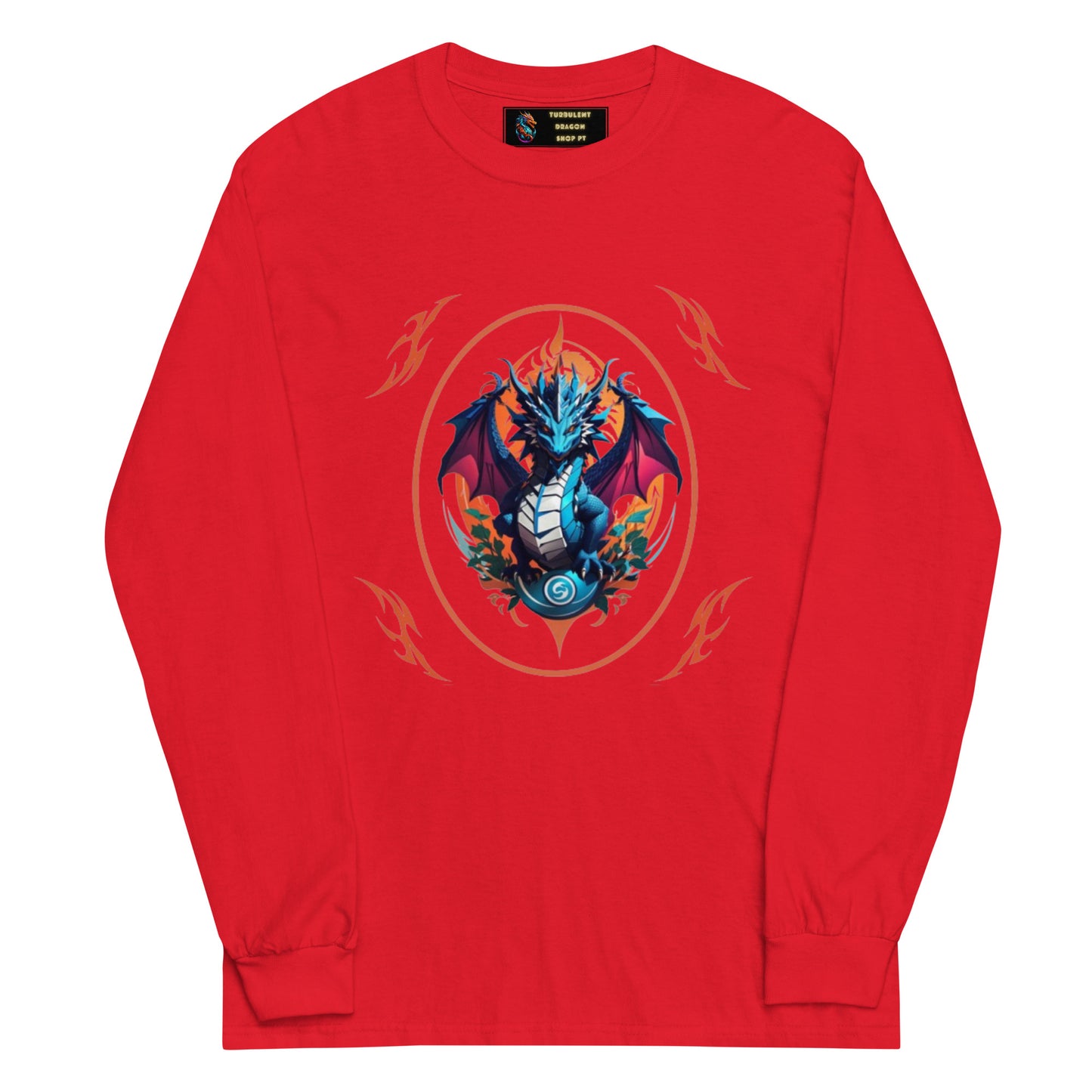 Camisa masculina de mangas longas