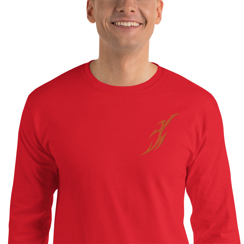 Camisa masculina de mangas longas