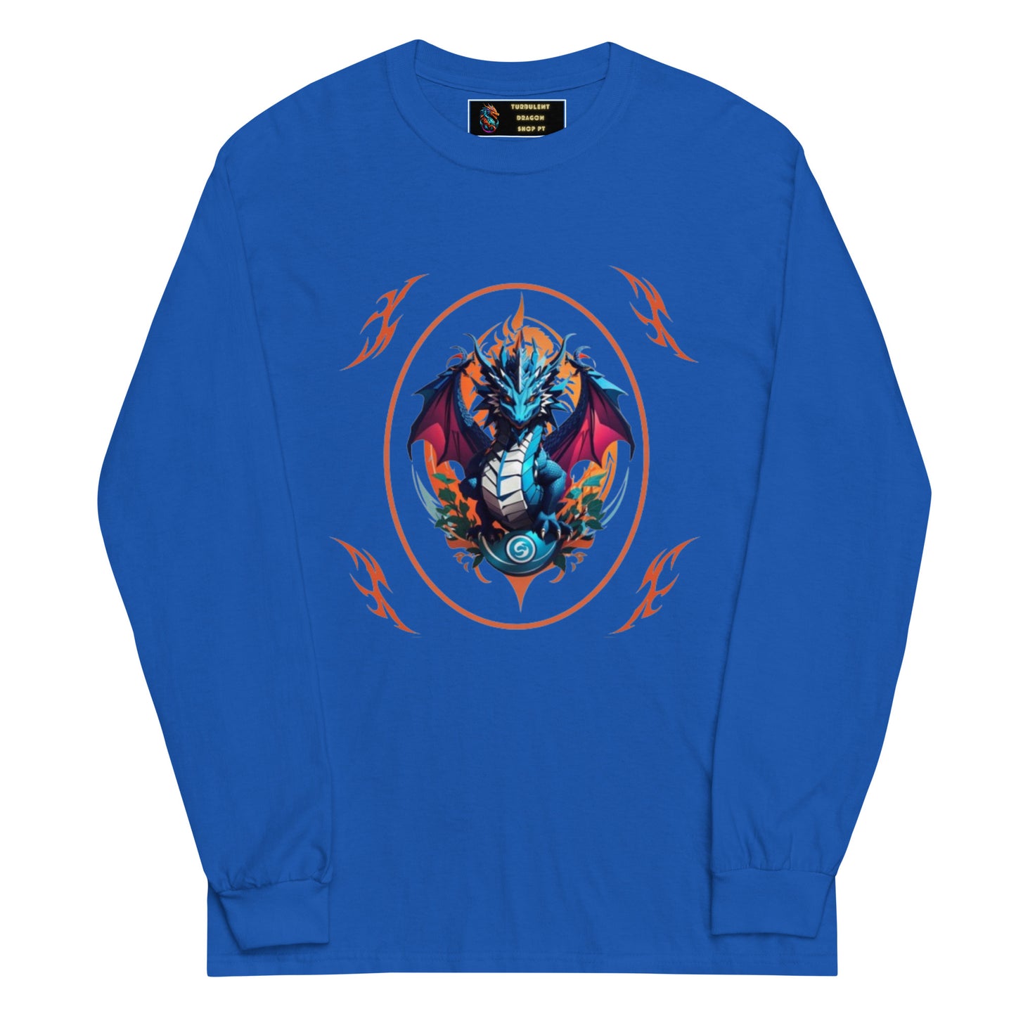 Camisa masculina de mangas longas