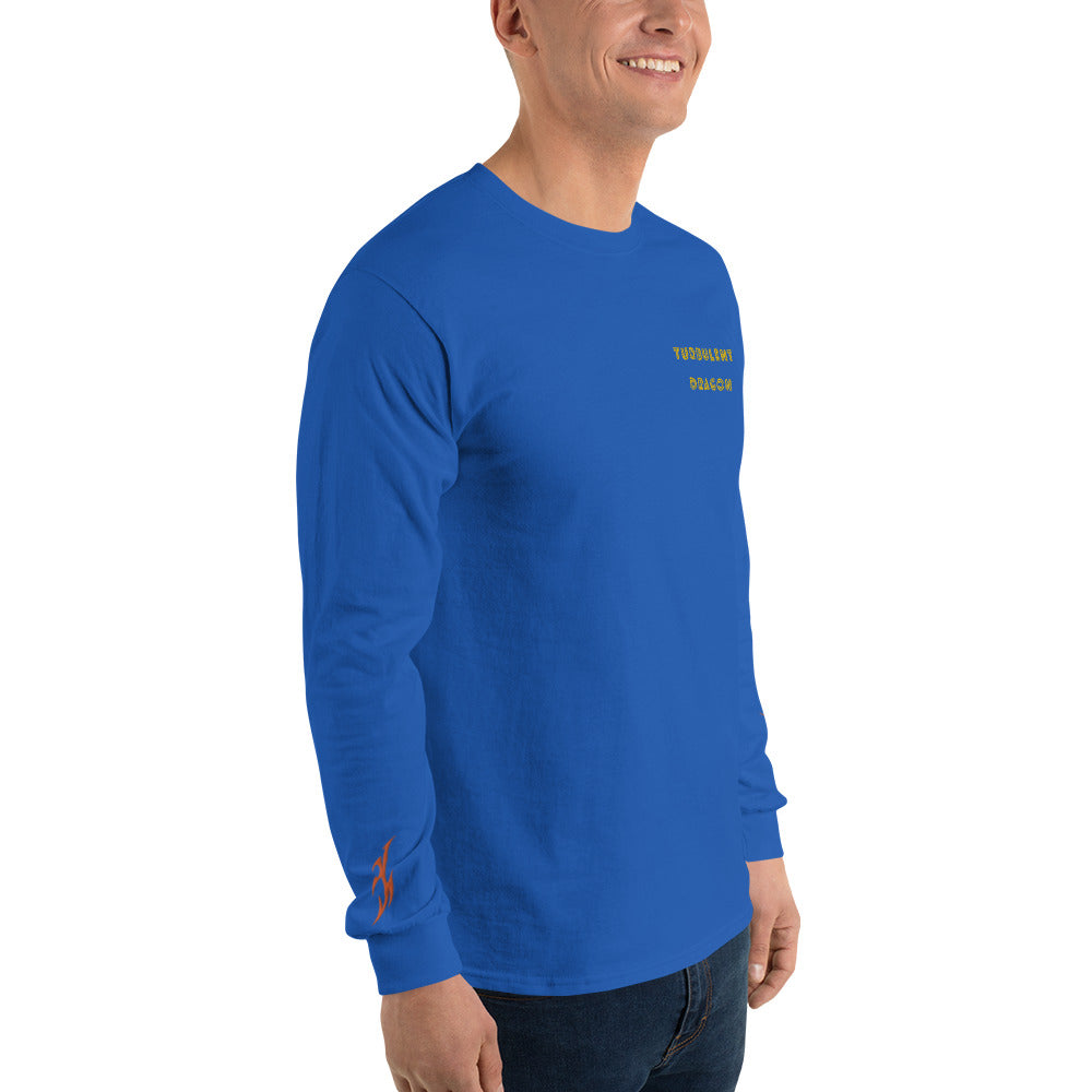 Camisa masculina de mangas longas