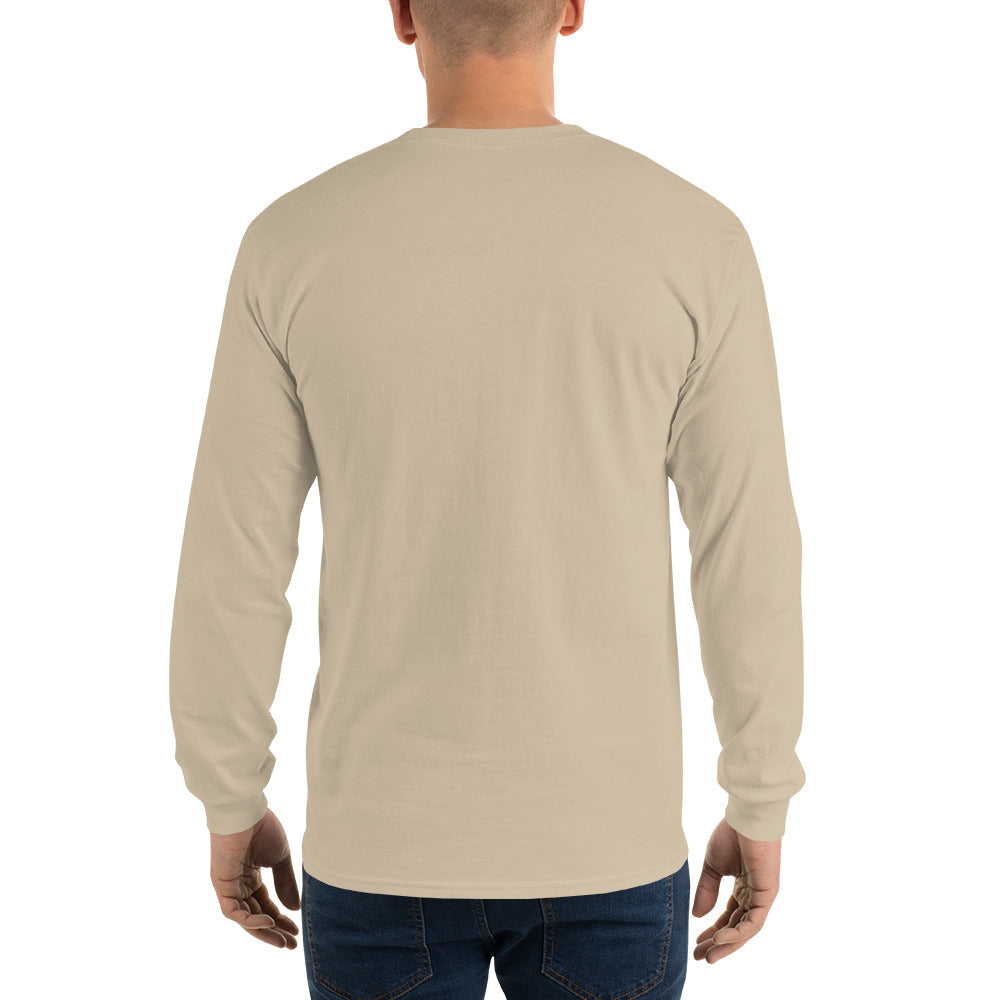 Camisa masculina de mangas longas