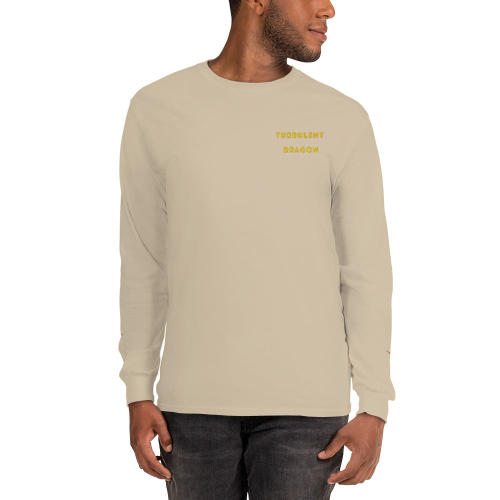 Camisa masculina de mangas longas