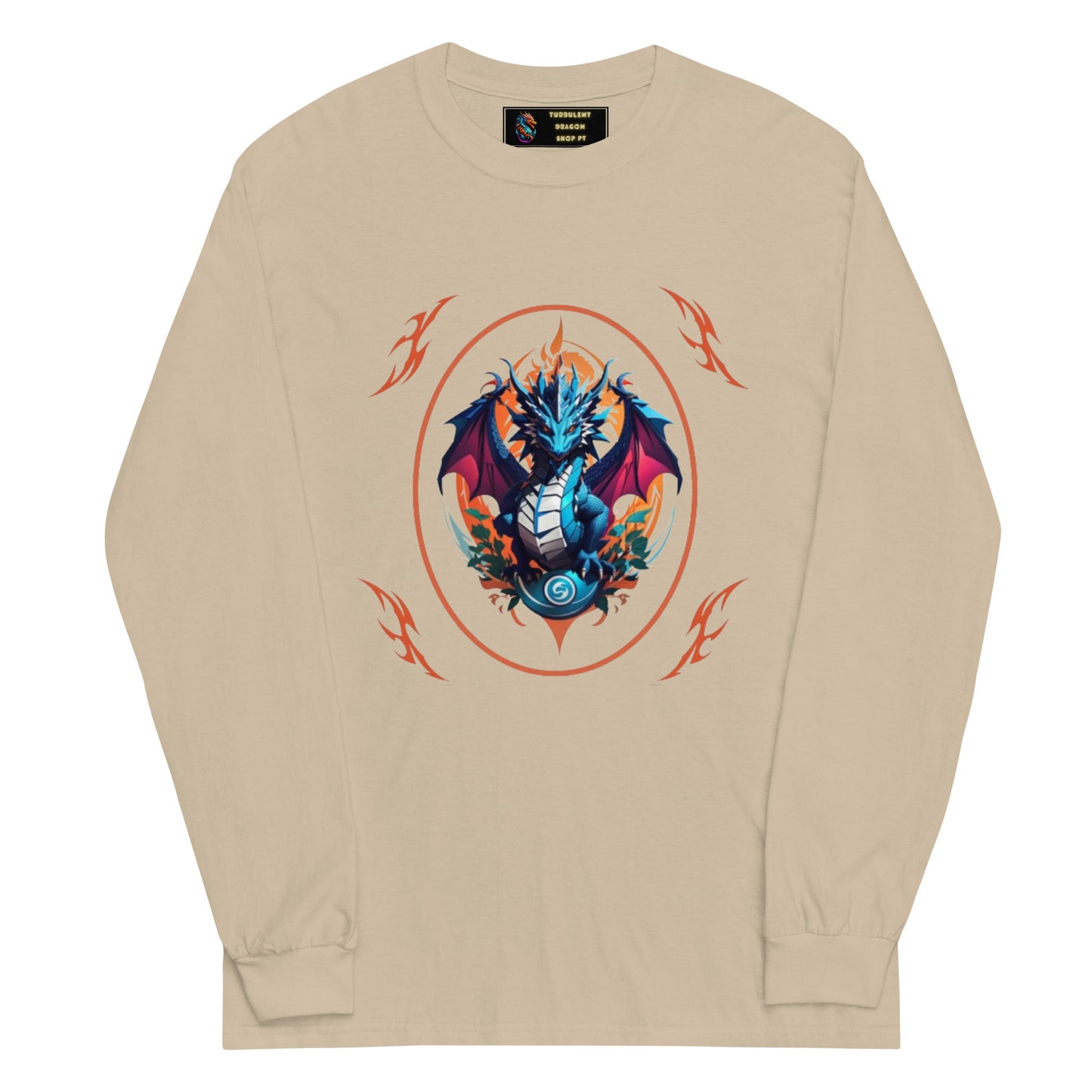 Camisa masculina de mangas longas