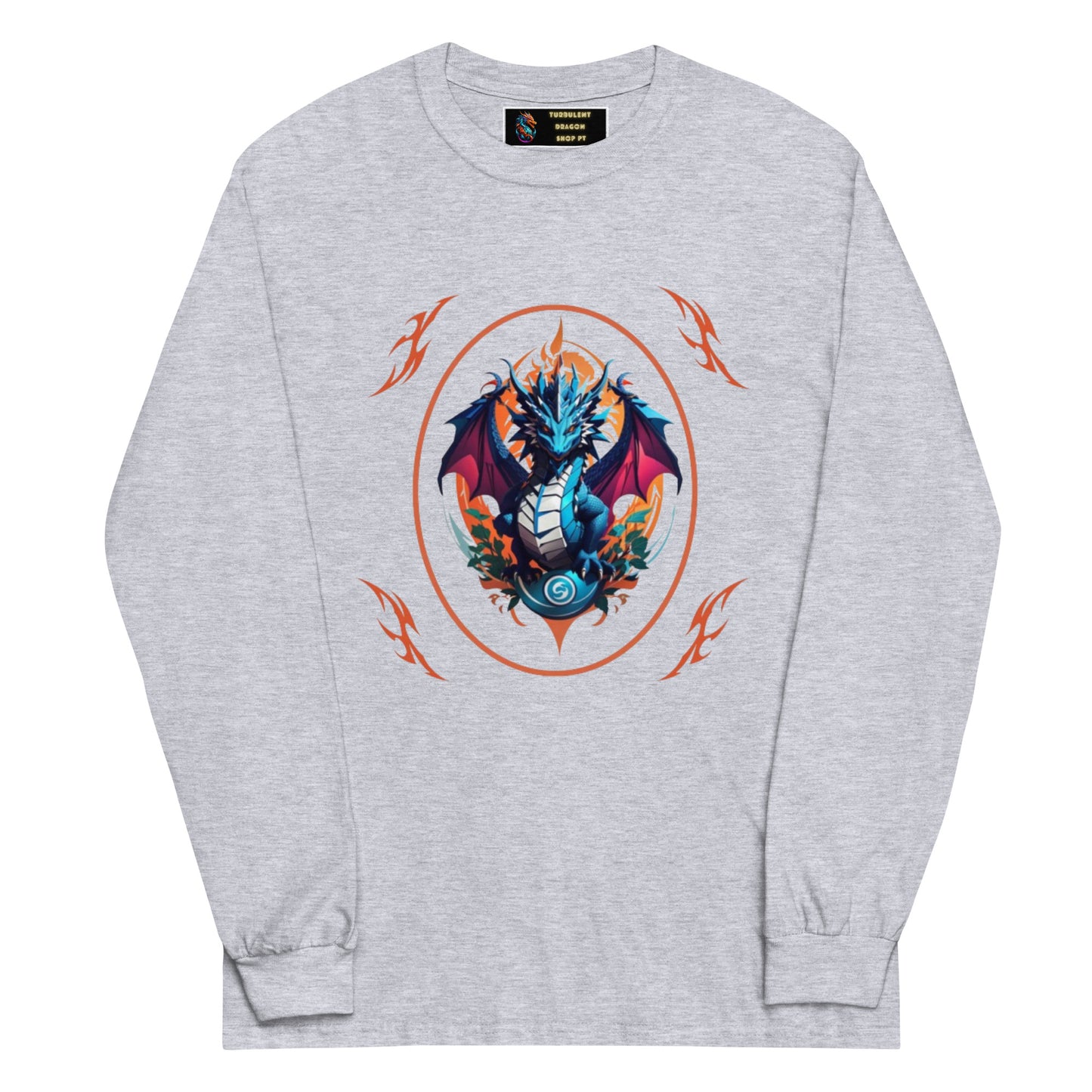 Camisa masculina de mangas longas