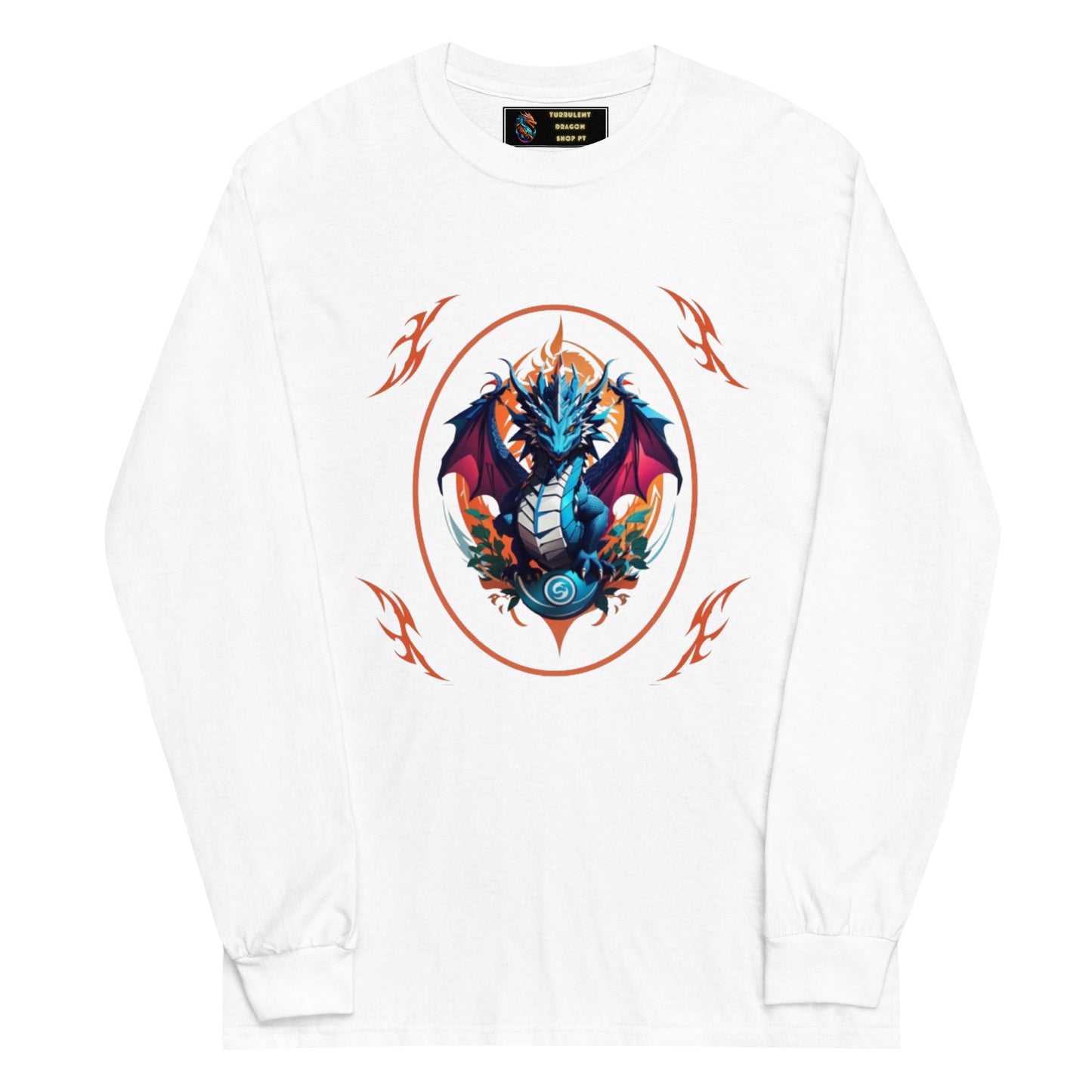 Camisa masculina de mangas longas