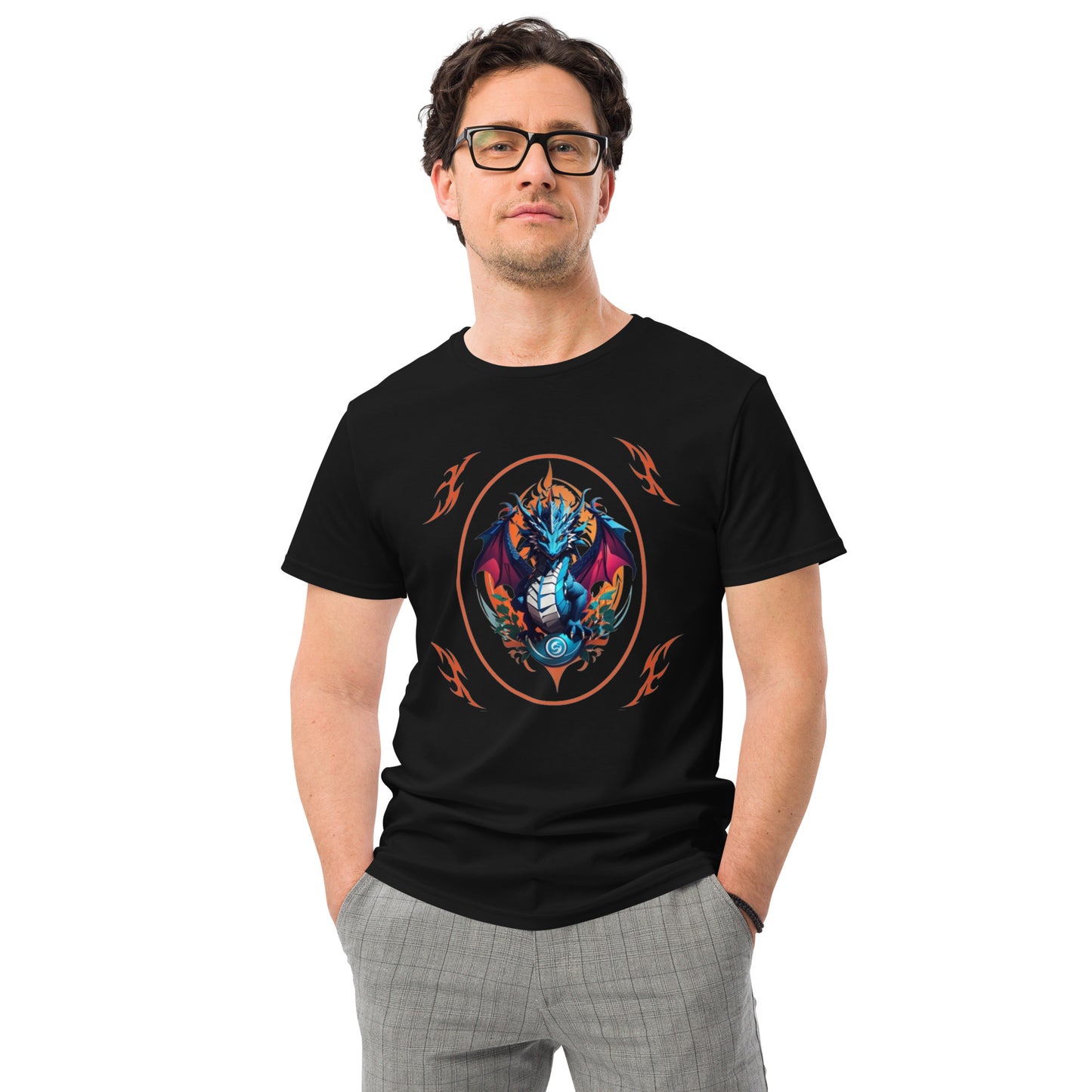 Camiseta premium masculina