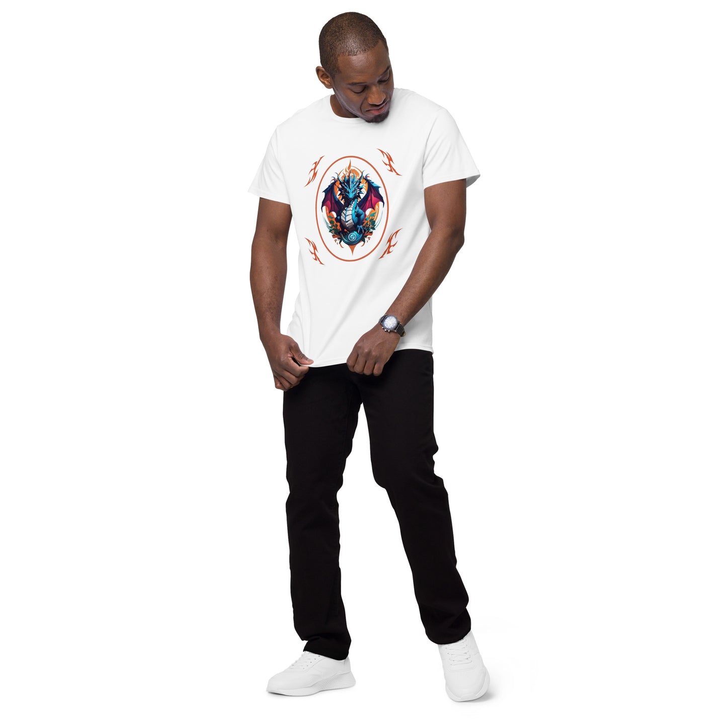 Camiseta premium masculina