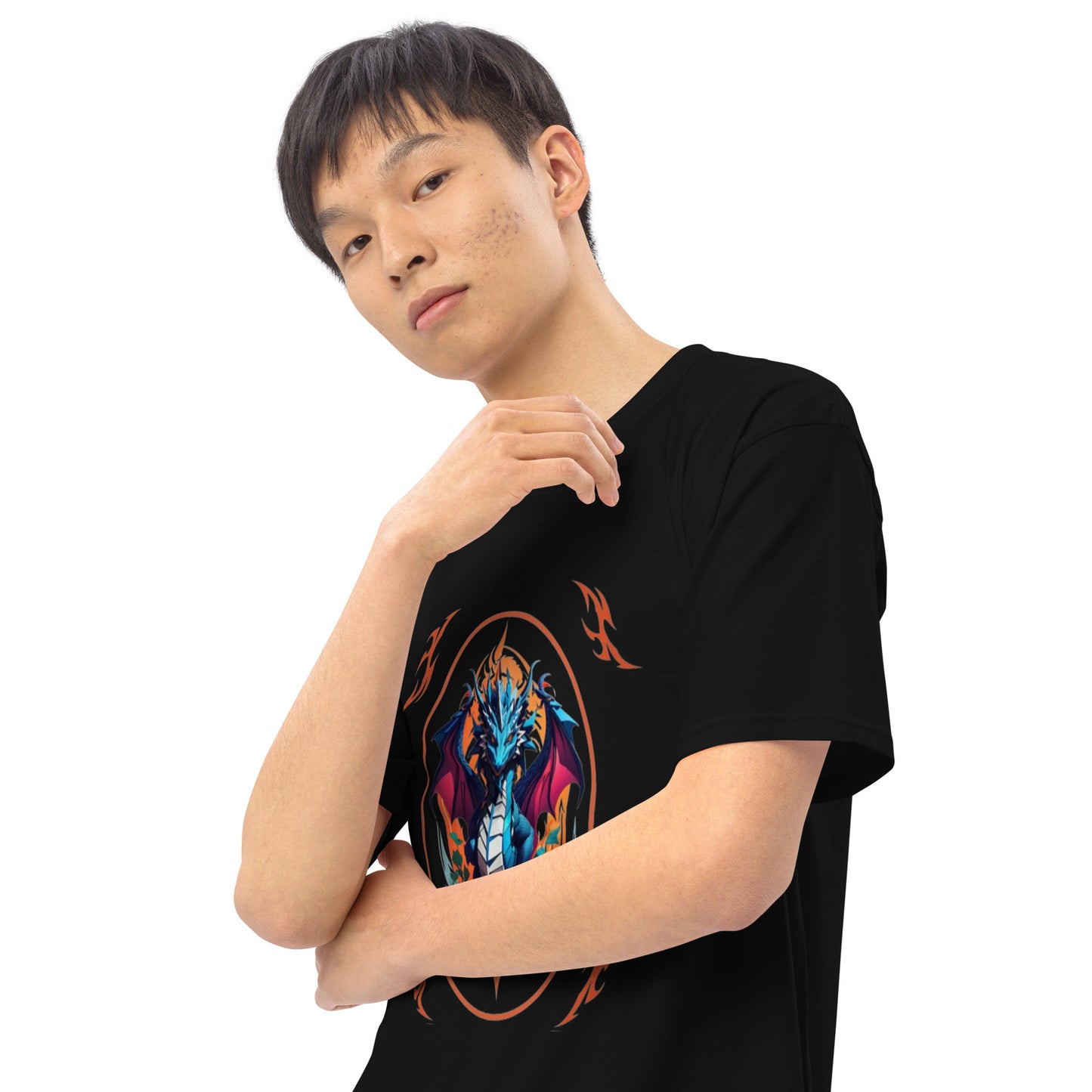 Camiseta grossa masculina premium