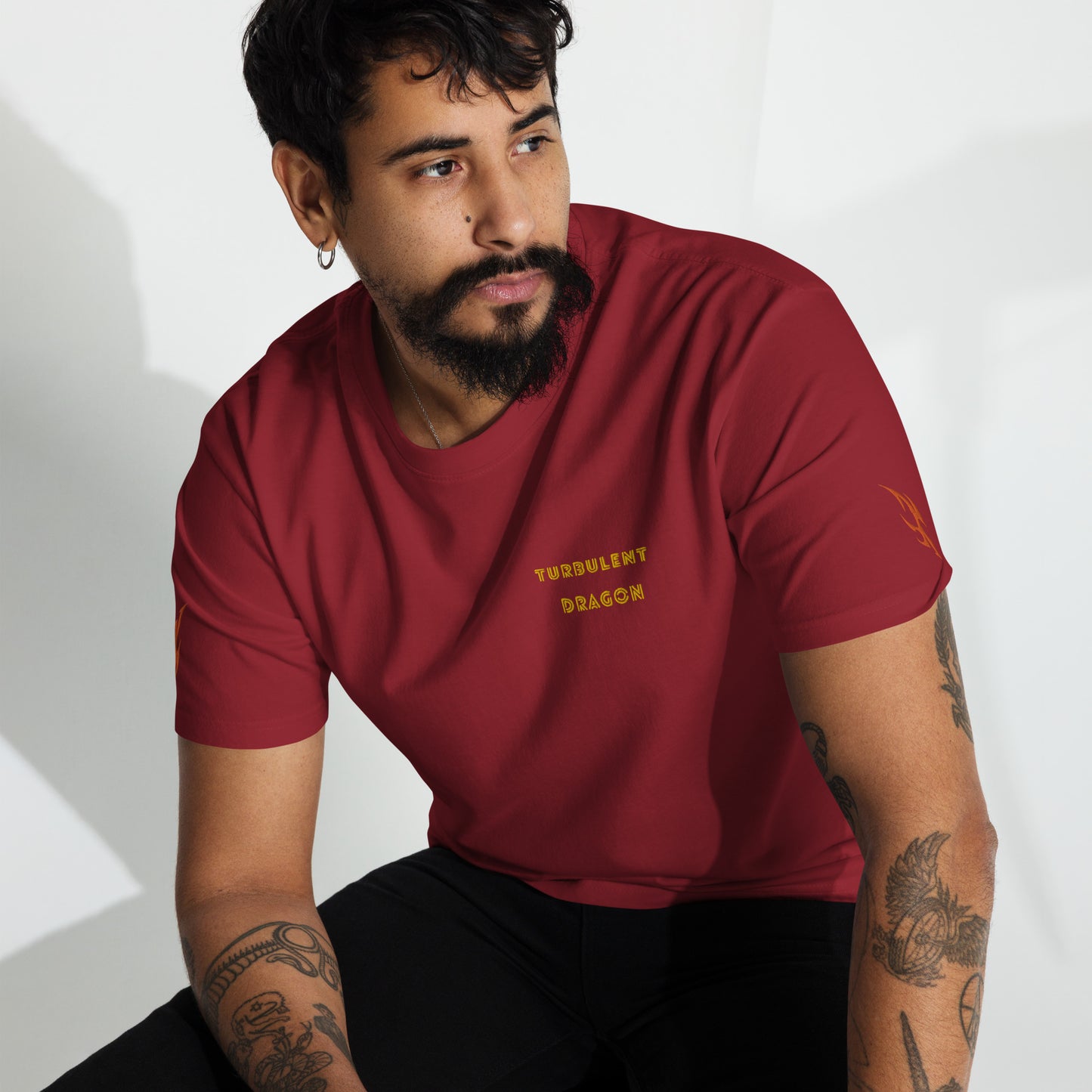 Camiseta grossa masculina premium