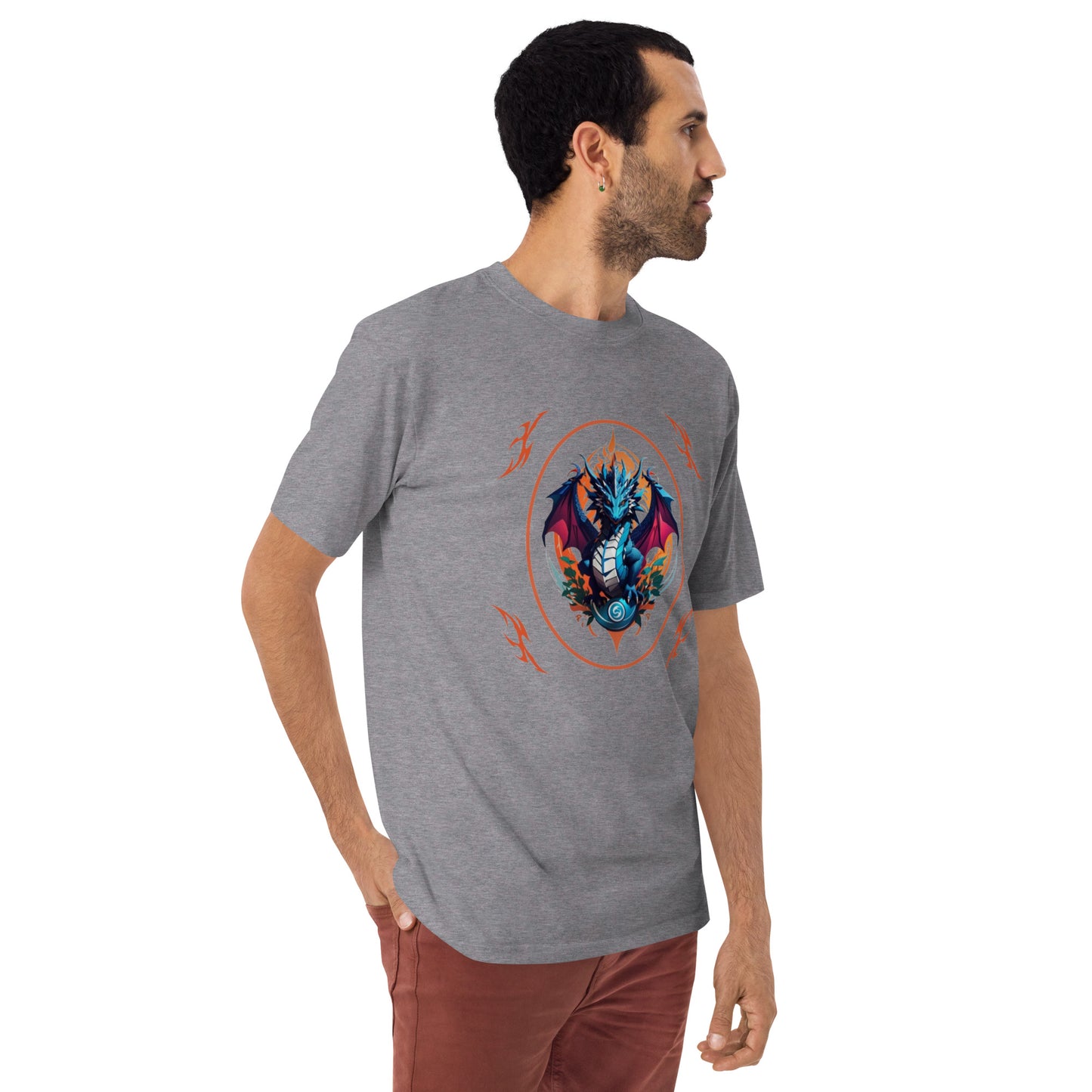 Camiseta grossa masculina premium