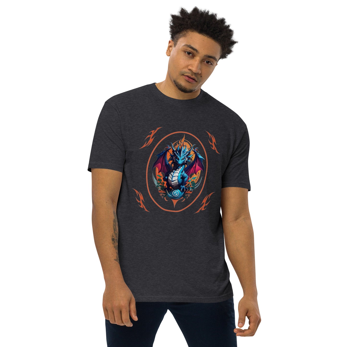 Camiseta grossa masculina premium