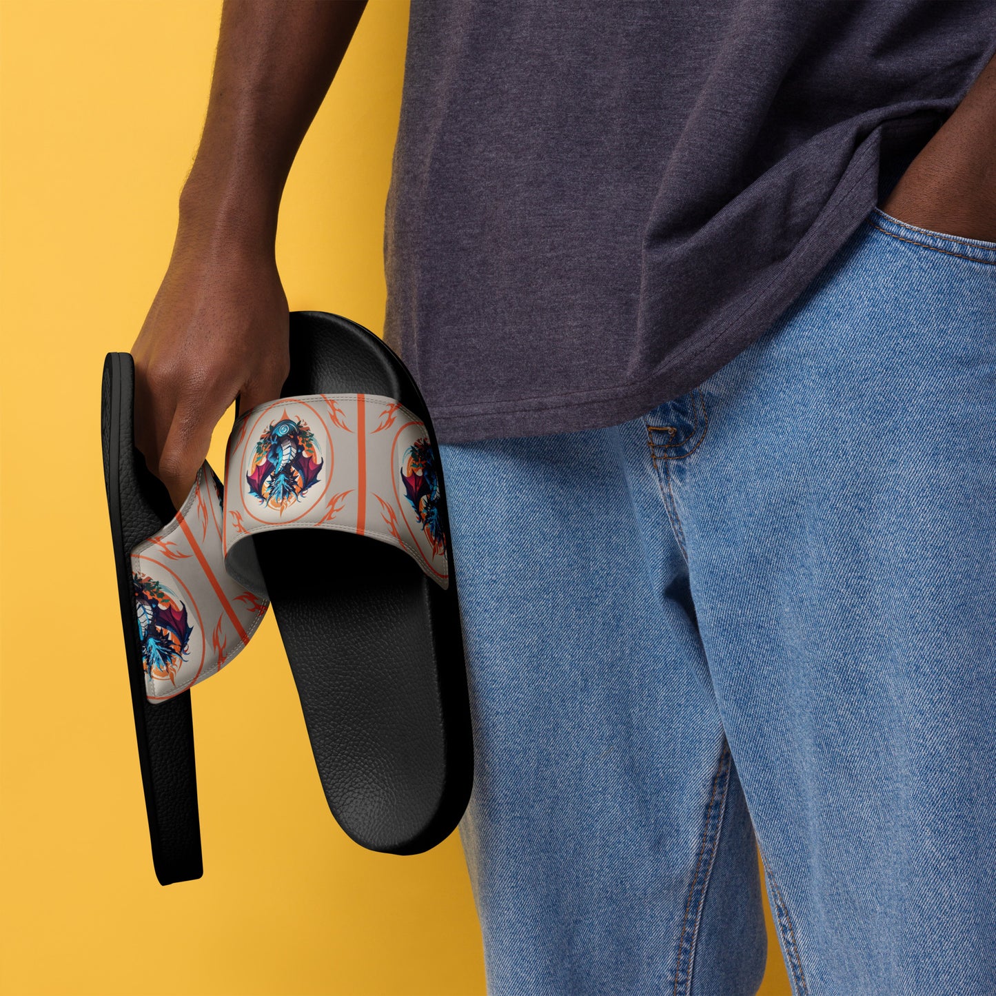 Chinelo slide masculino