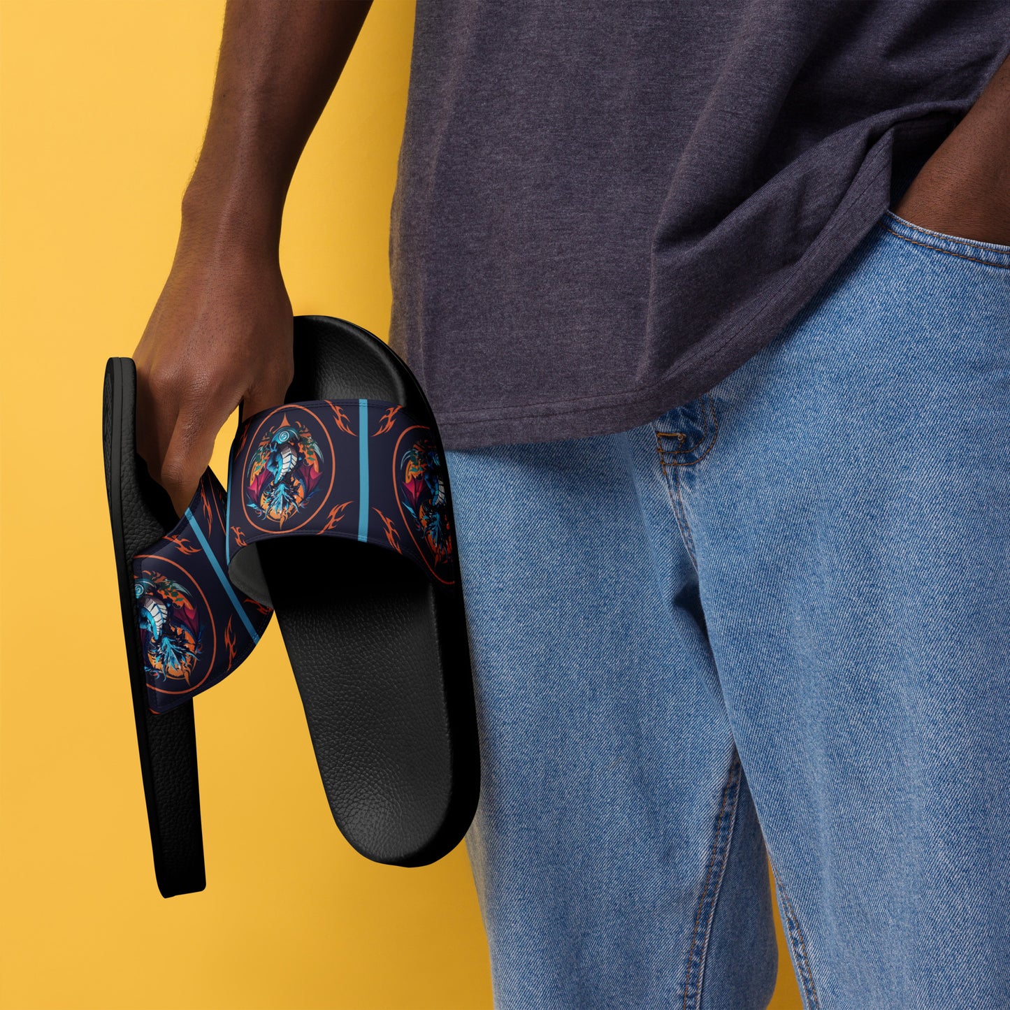 Chinelo slide masculino