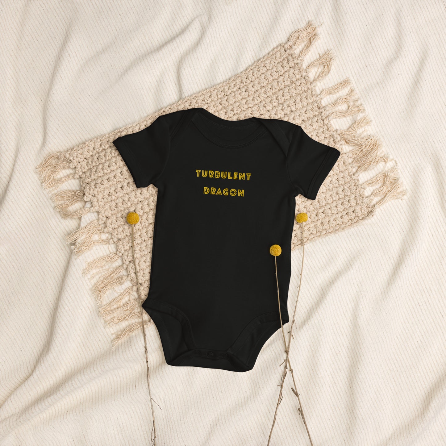 Body para bebê em algodão orgânico