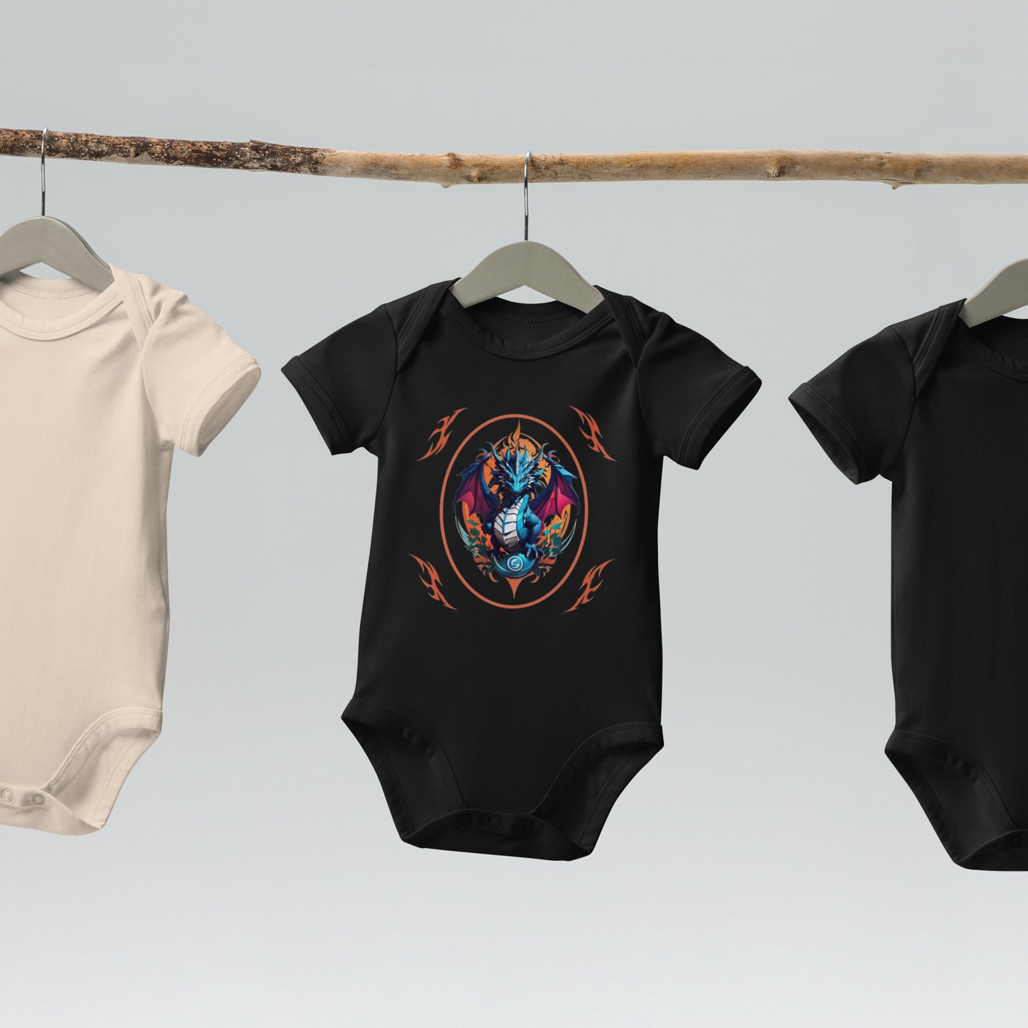 Body para bebê em algodão orgânico