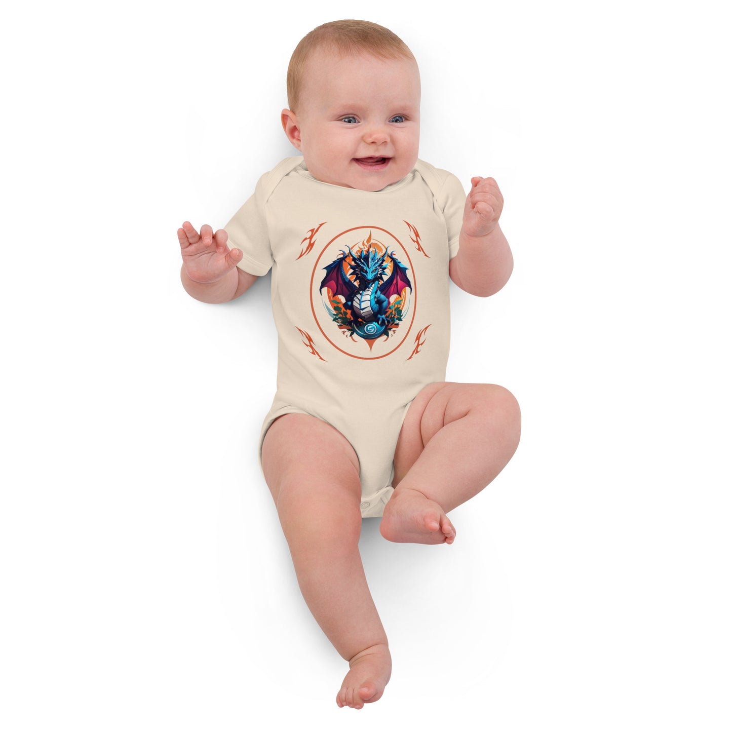 Body para bebê em algodão orgânico