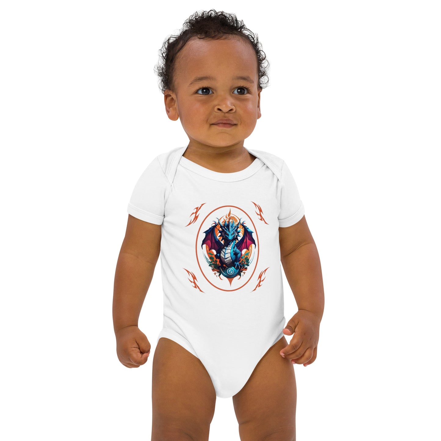 Body para bebê em algodão orgânico