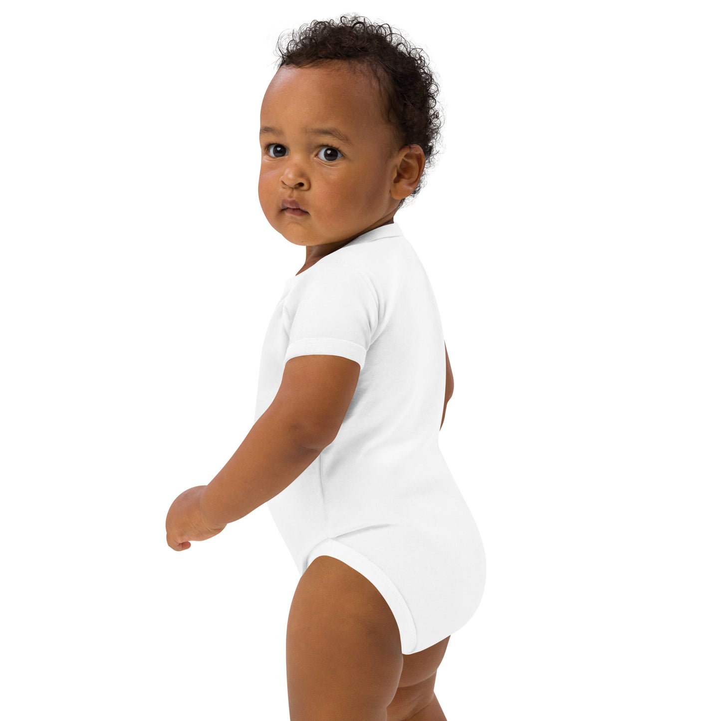 Body para bebê em algodão orgânico
