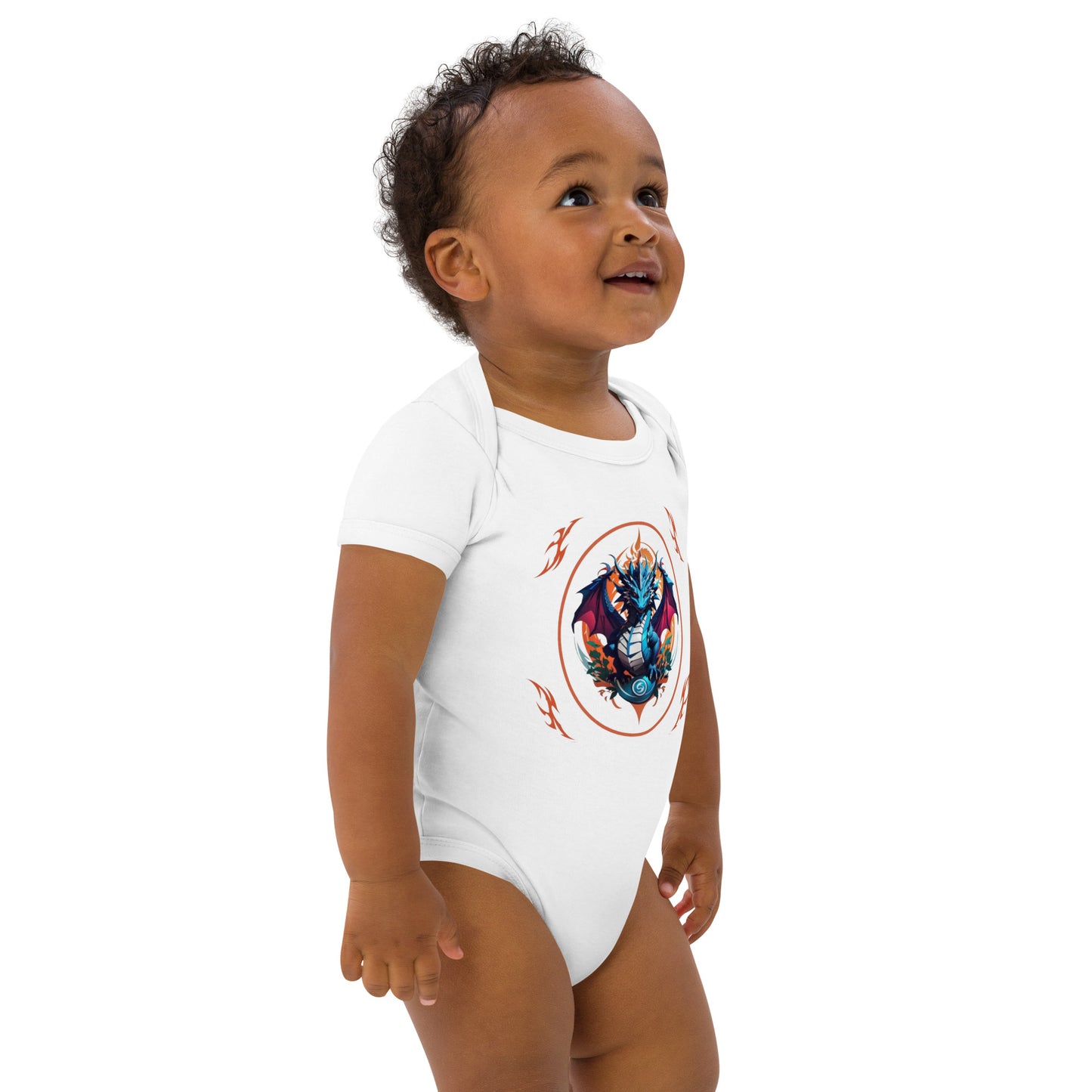 Body para bebê em algodão orgânico