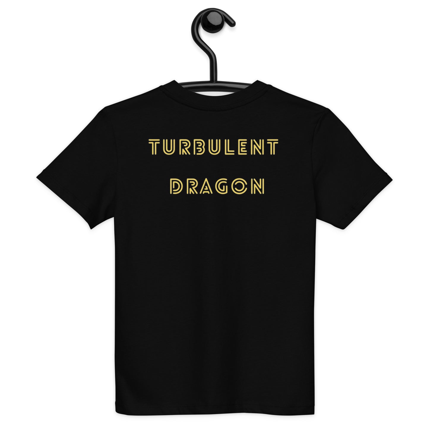 Camiseta infantil de algodão orgânico