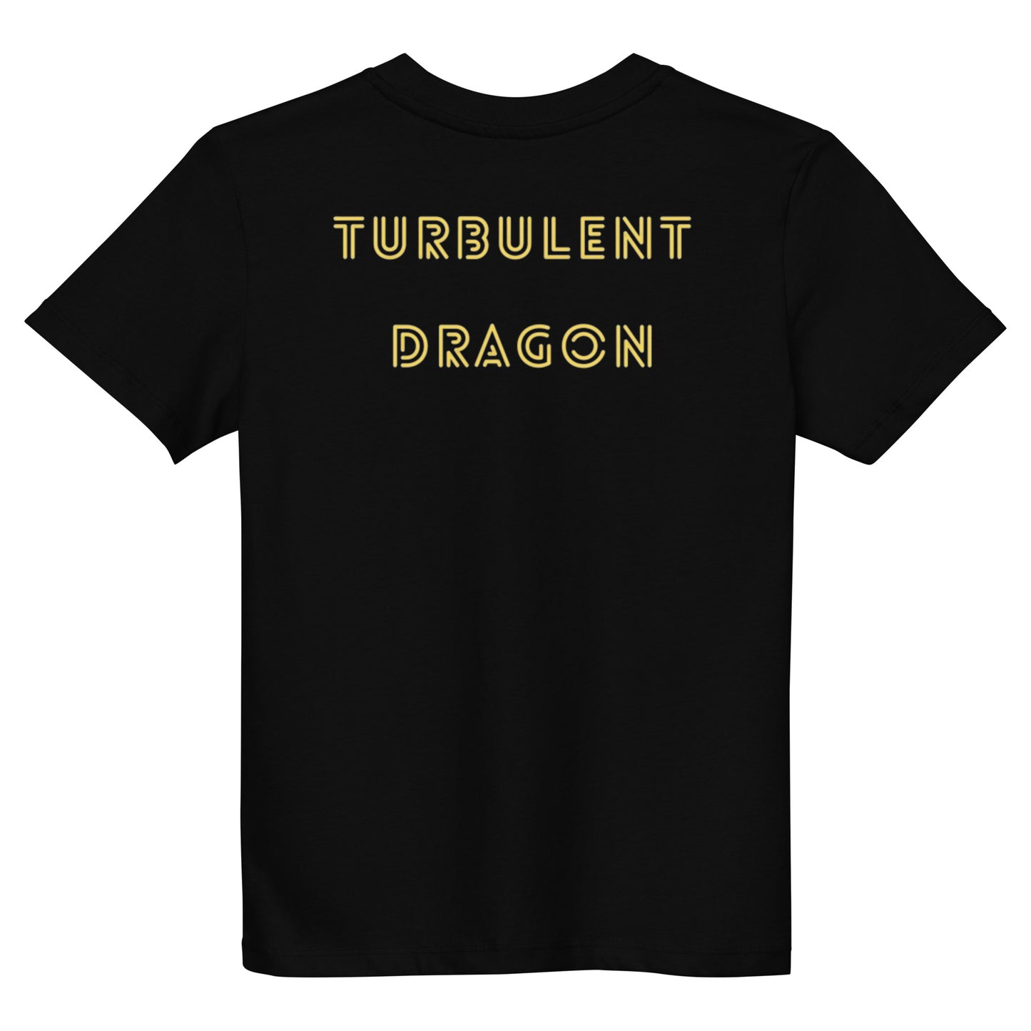 Camiseta infantil de algodão orgânico