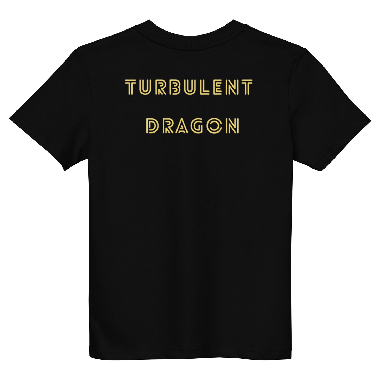 Camiseta infantil de algodão orgânico